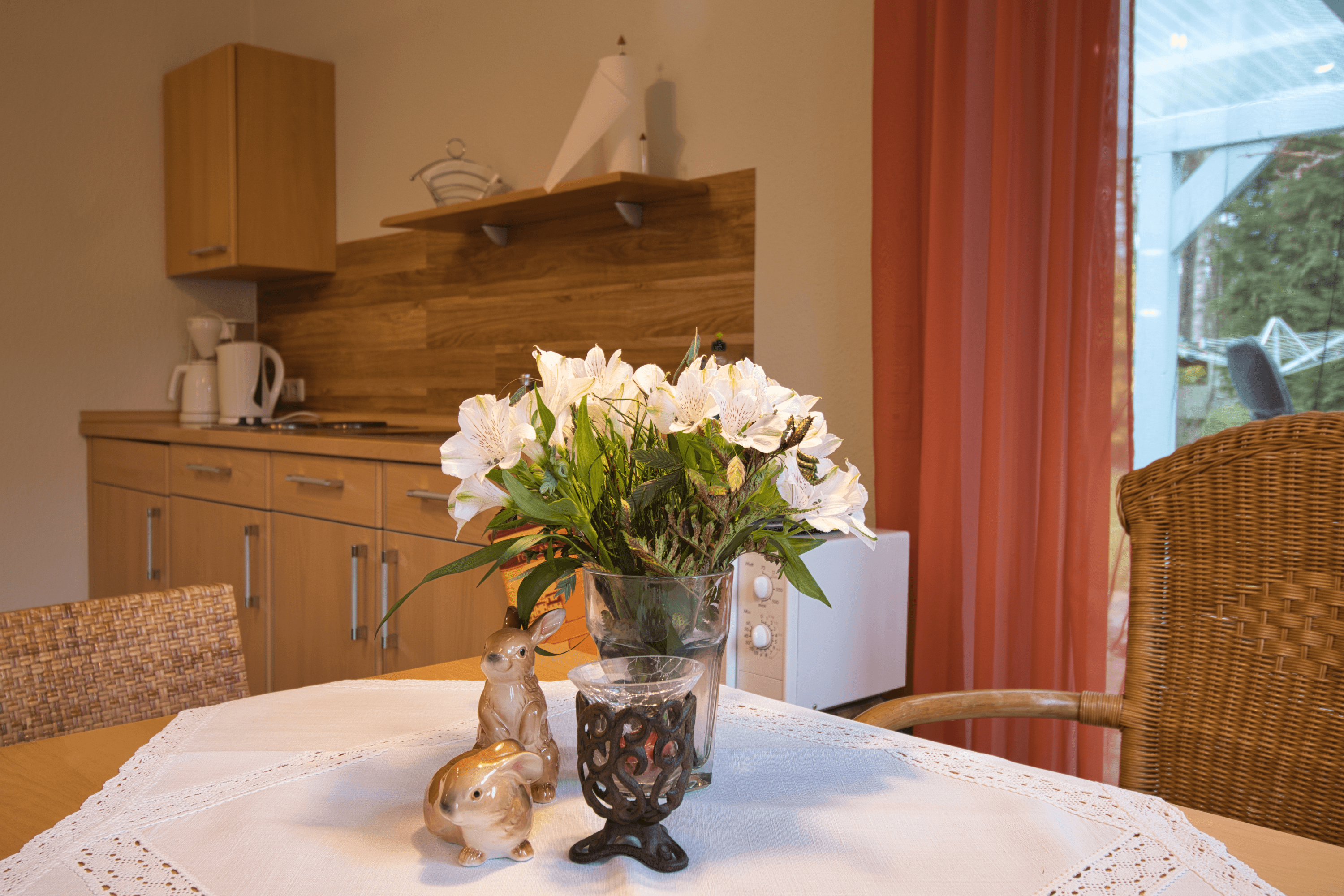 Küche in der Ferienwohnung Adelheid Winkelmann in Hermannsburg