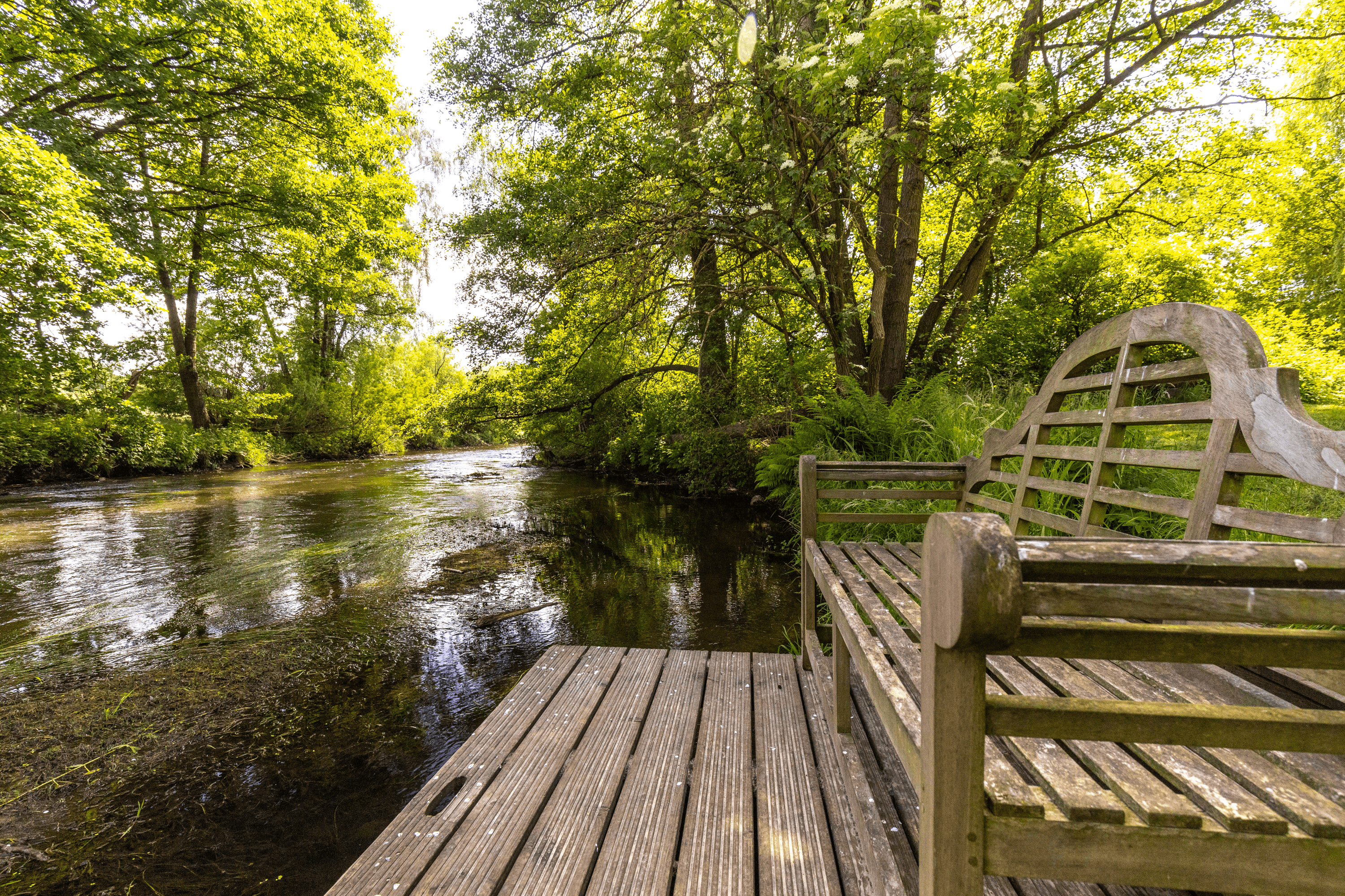 Garten vom Gutshof im Oertzetal in Oldendorf bei Hermannsburg