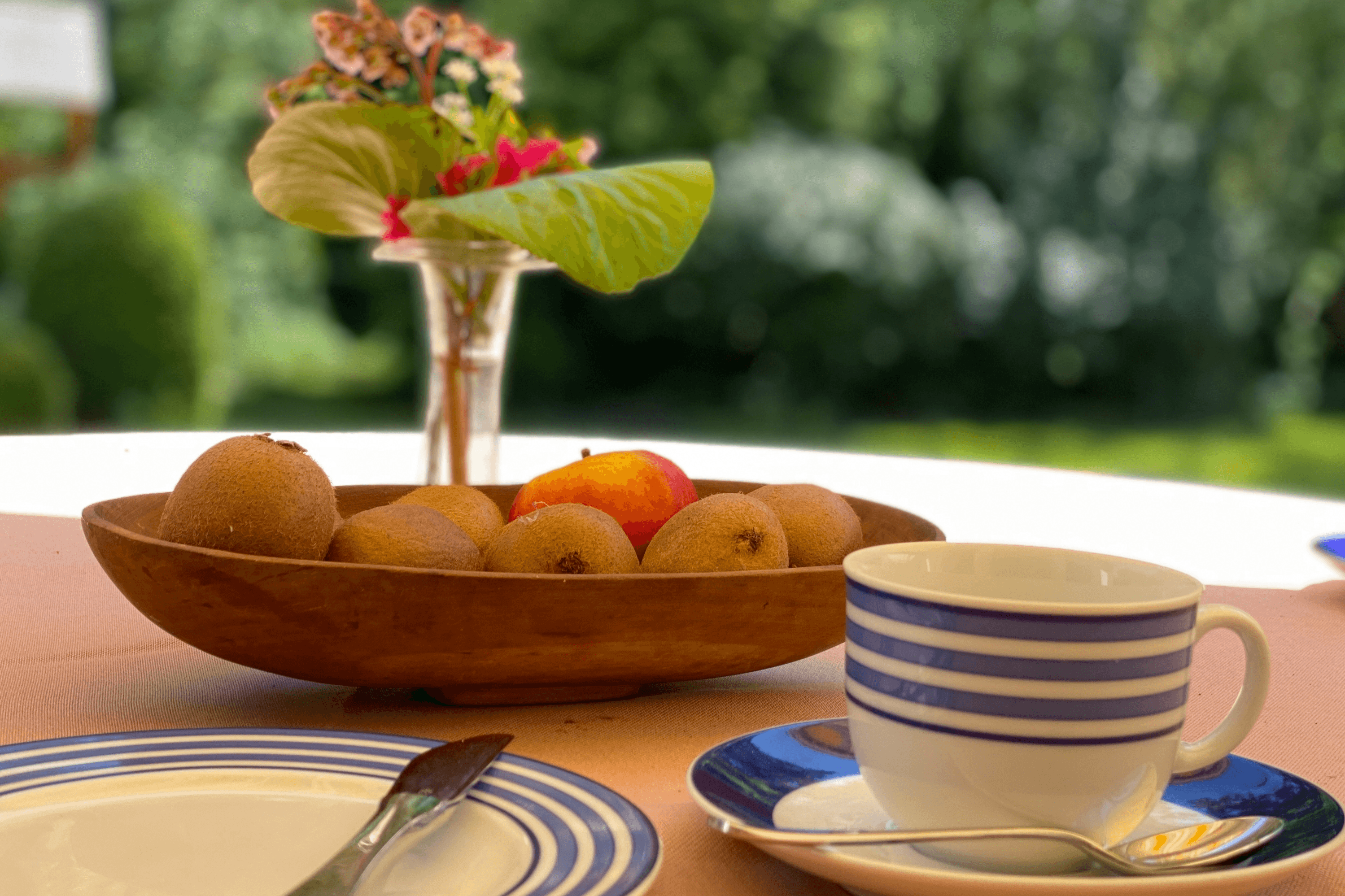 Auf der Terrasse der Ferienwohnung Heide-Tukkul in HermannsburgOn the terrace of the Heide-Tukkul vacation apartment in HermannsburgPå terrassen i ferielejligheden Heide-Tukkul i HermannsburgOp het terras van de vakantiewoning Heide-Tukkul in Hermannsburg