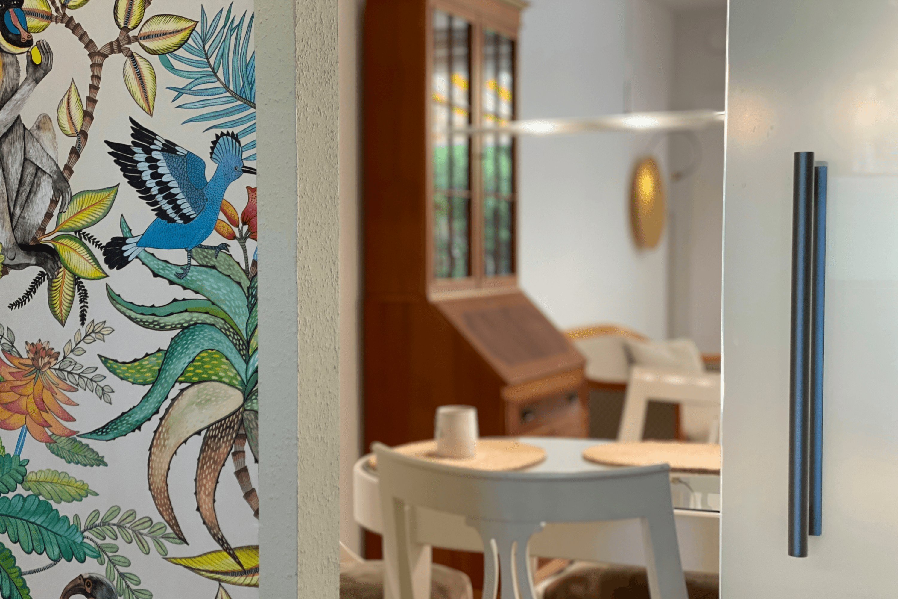 Esszimmer in der Ferienwohnung Heide-Tukkul in HermannsburgDining room in the Heide-Tukkul vacation apartment in HermannsburgSpisestue i ferielejligheden Heide-Tukkul i HermannsburgEetkamer in de vakantiewoning Heide-Tukkul in Hermannsburg