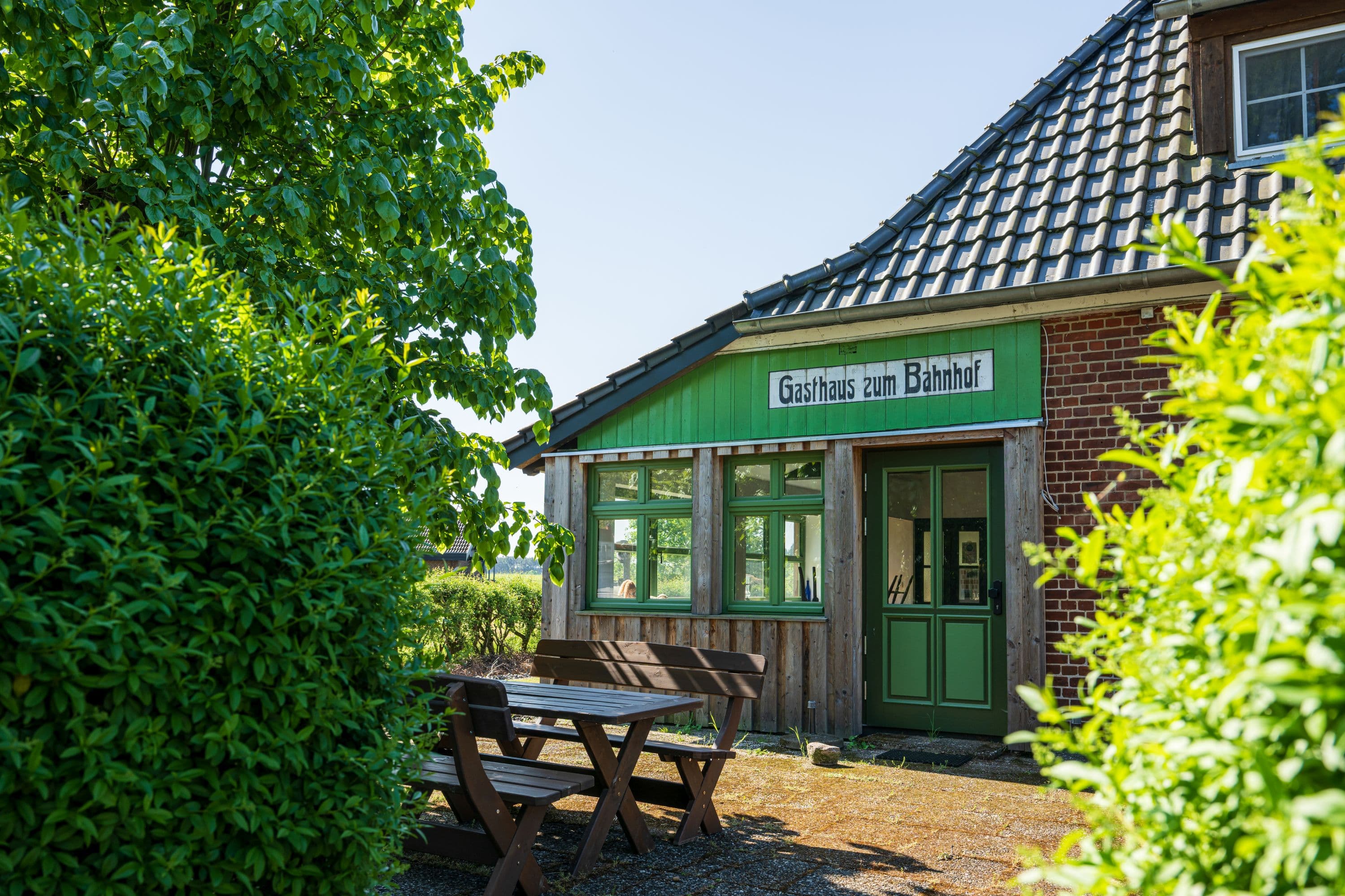 Gasthaus zum Bahnhof in Döhle in der Lüneburger Heide