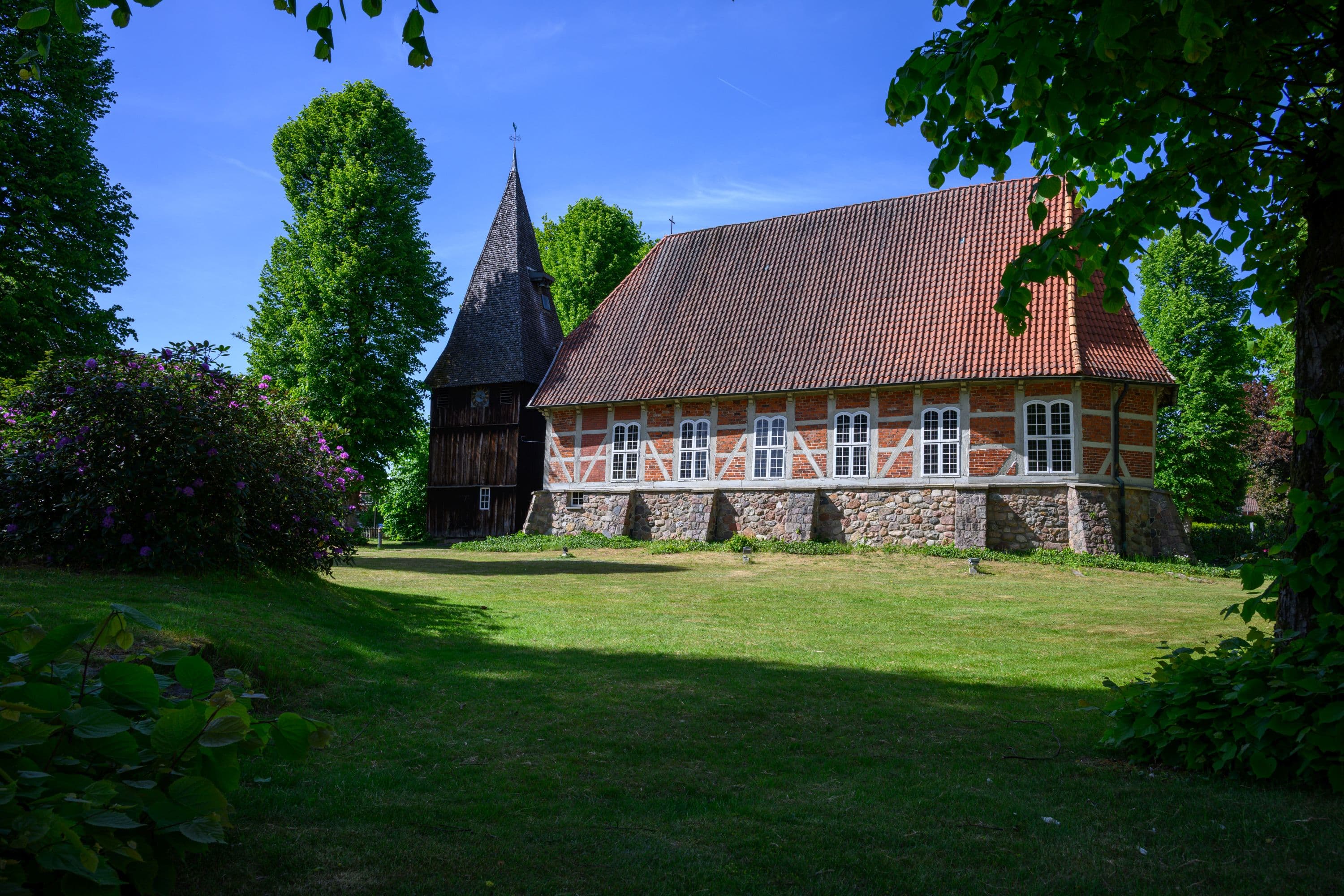 St. Stephanus Kirche in Egestorf in der Lüneburg Heide