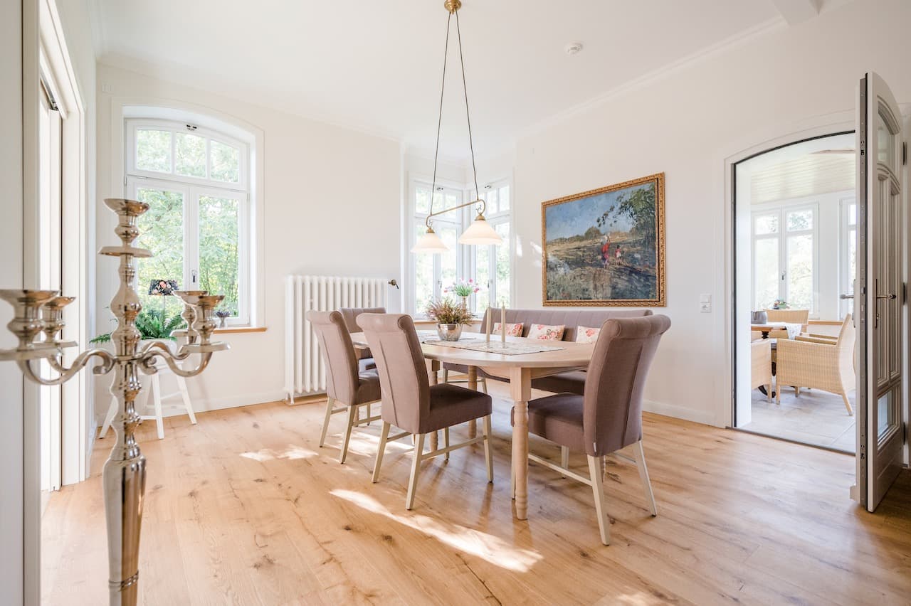 Esszimmer im Ferienhaus Waldstraße 7 in Hermannsburg