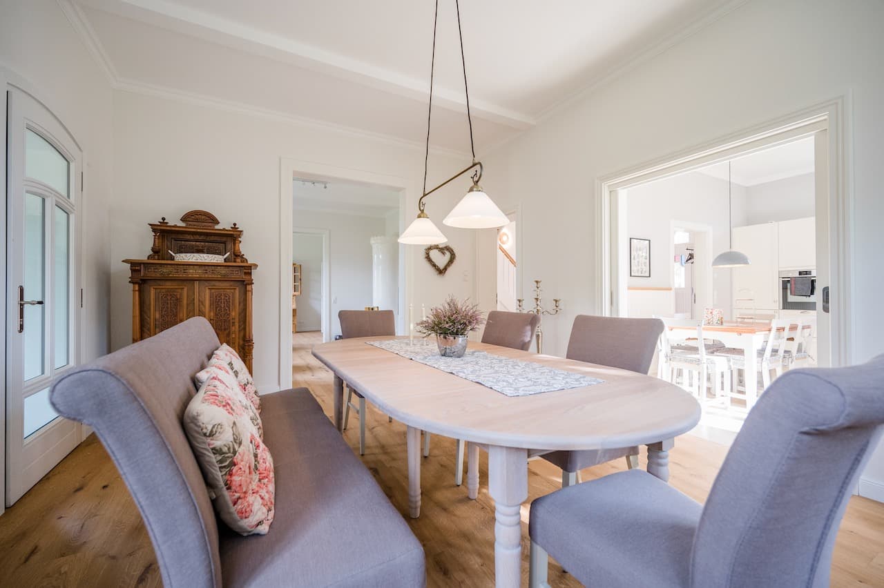 Esszimmer im Ferienhaus Waldstraße 7 in Hermannsburg