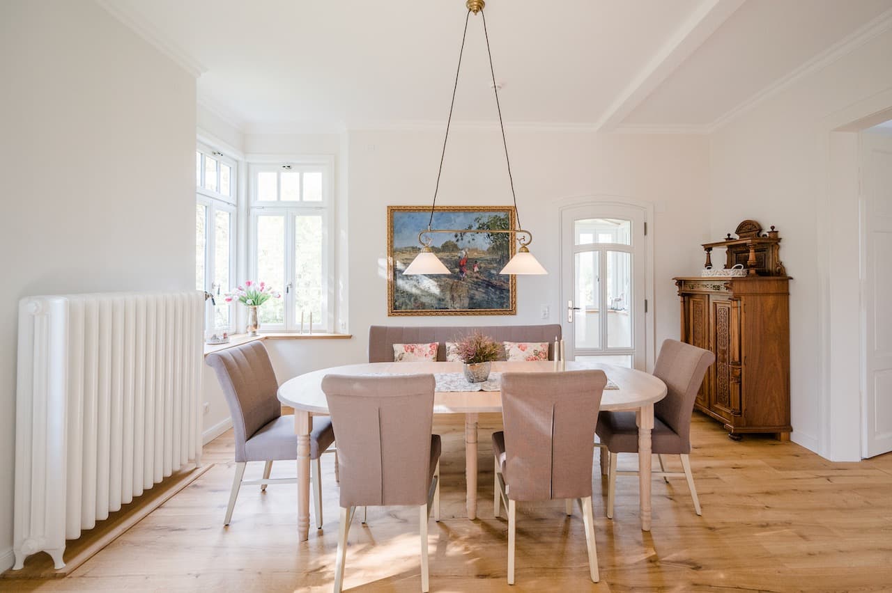 Esszimmer im Ferienhaus Waldstraße 7 in Hermannsburg