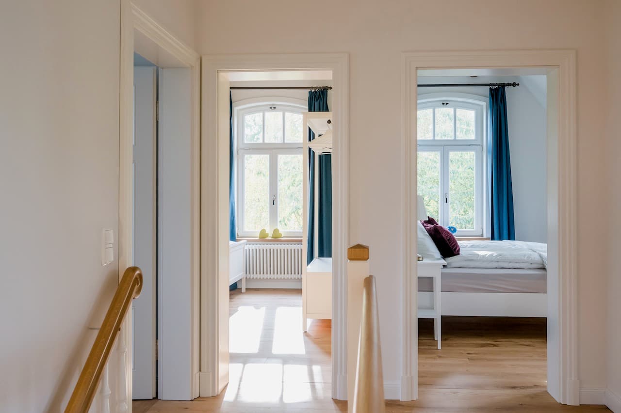 Flur im Ferienhaus Waldstraße 7 in Hermannsburg