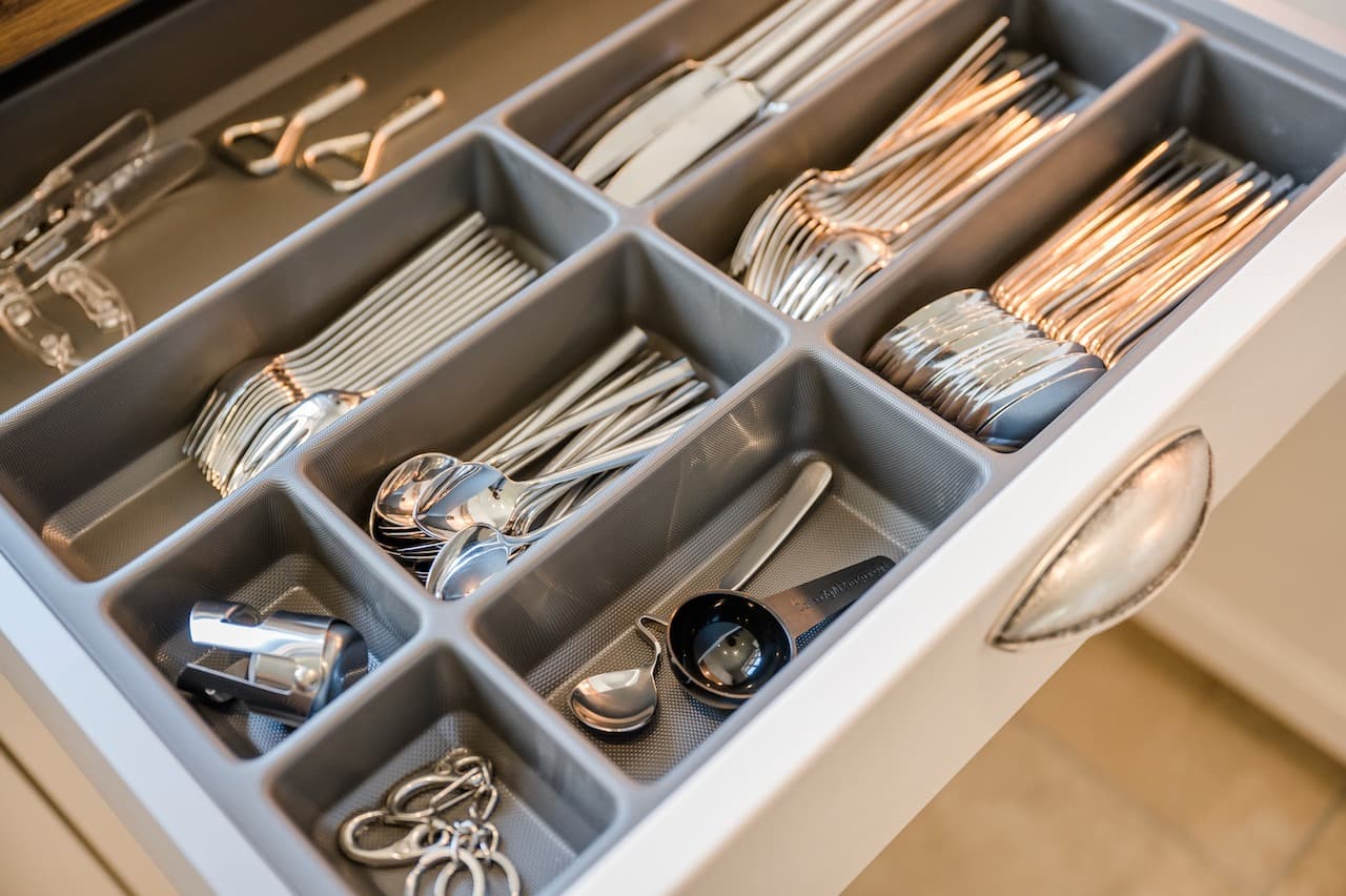 Küche im Ferienhaus Waldstraße 7 in Hermannsburg