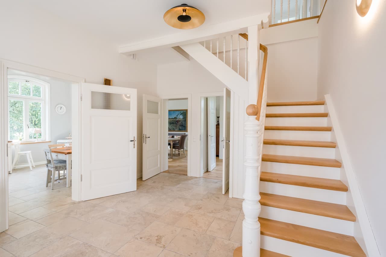 Eingangsbereich im Ferienhaus Waldstraße 7 in Hermannsburg