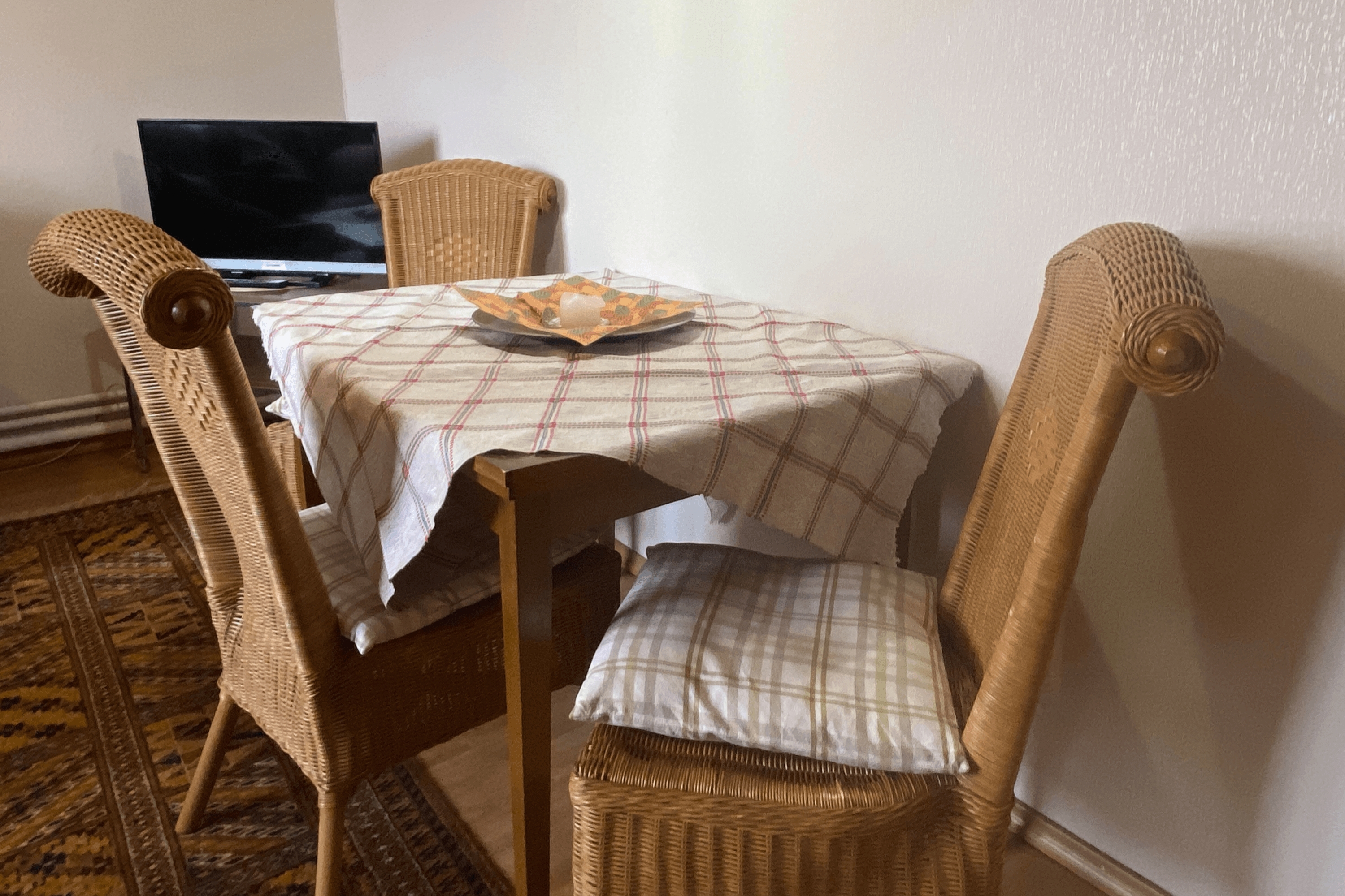 Essbereich in der Ferienwohnung Bädke in Müden Örtze