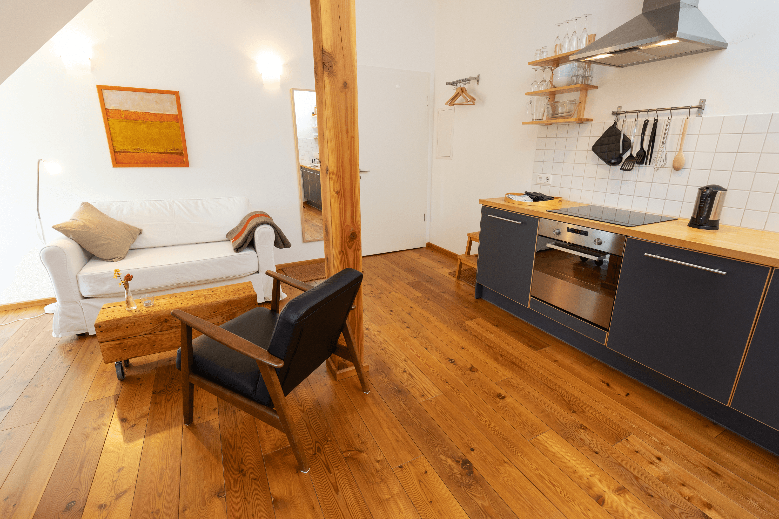 Küche Ferienwohnung 4 auf dem Winkelhof Müden Örtze