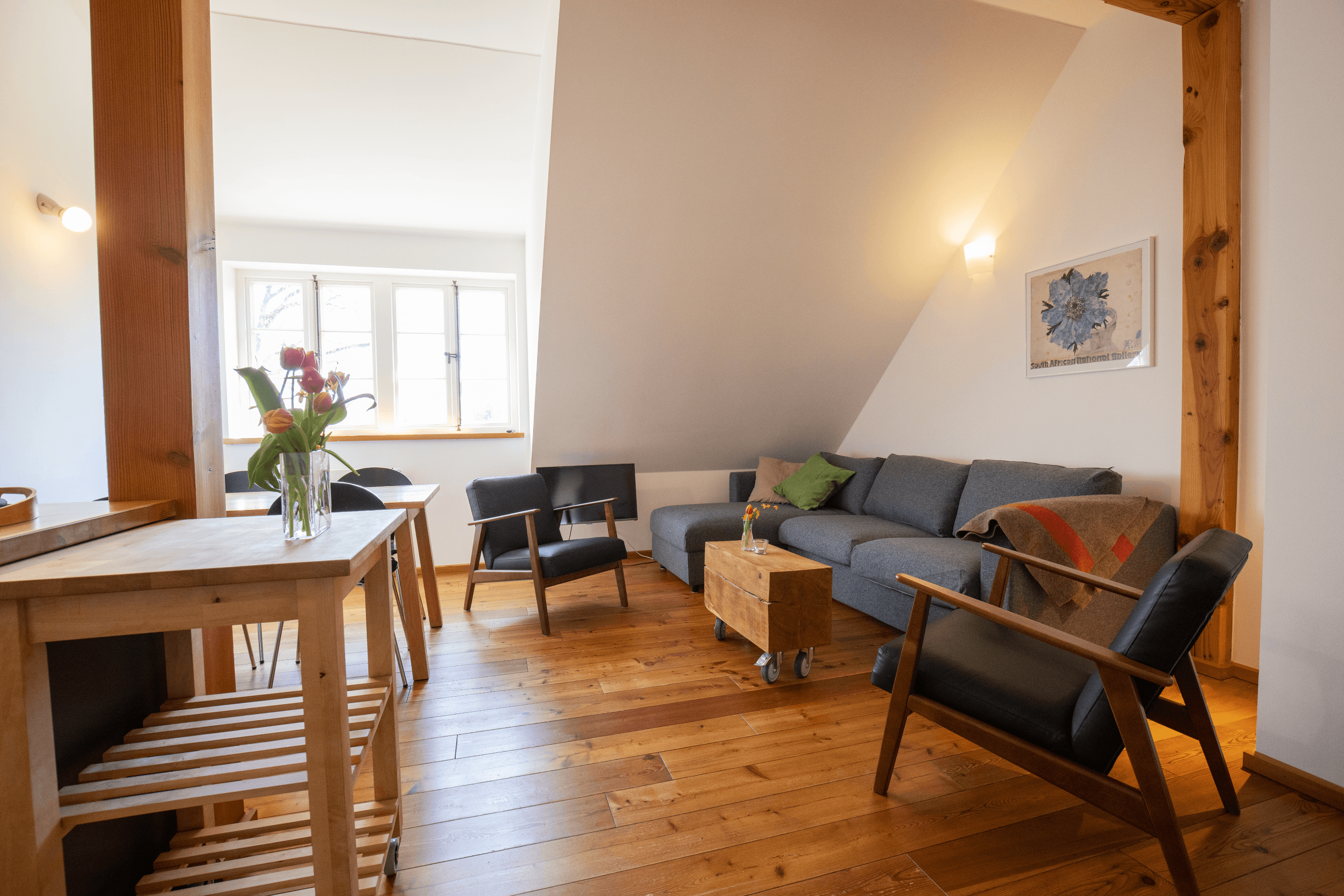 Wohnbereich Ferienwohnung 2 auf dem Winkelhof Müden Örtze