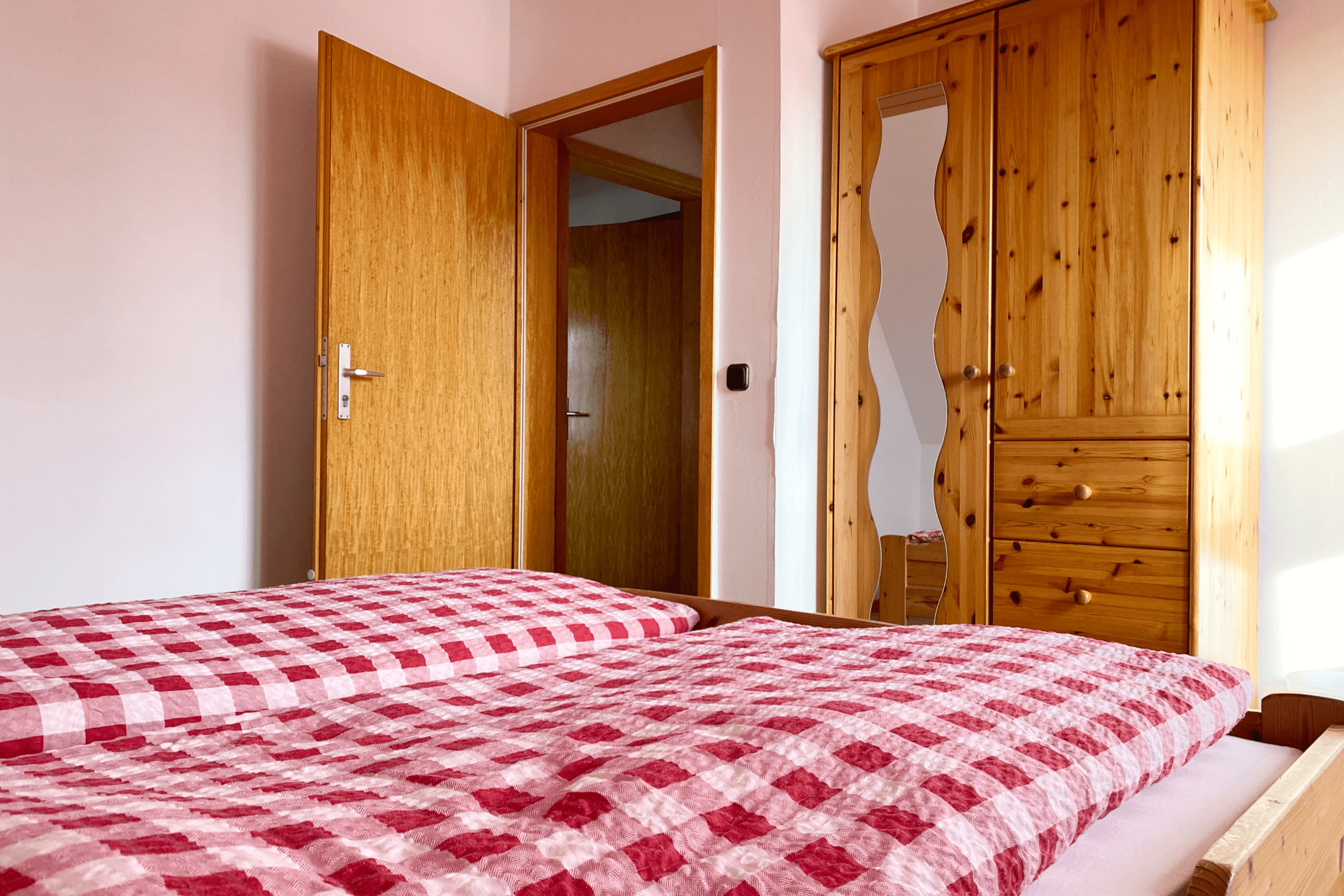 Schlafzimmer in der Ferienwohnung Ahrens Müden Örtze