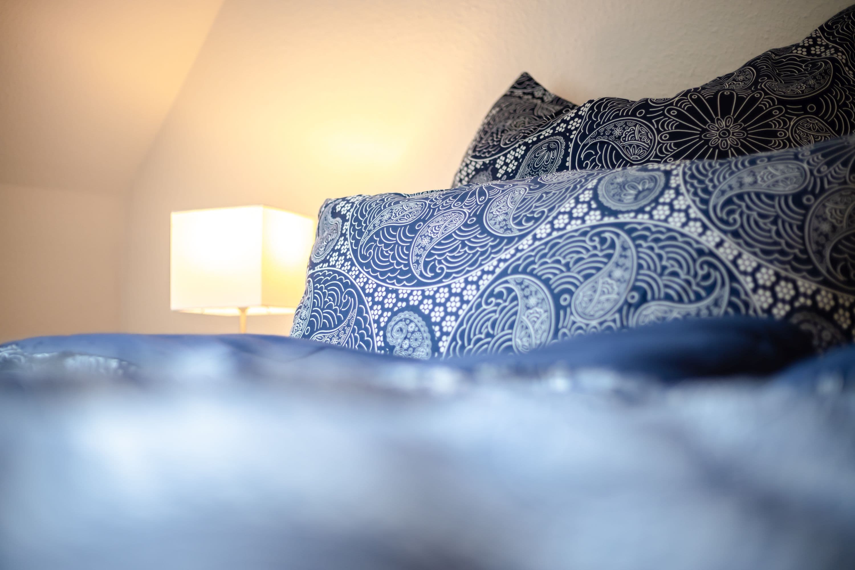 Schlafzimmer in dem Ferienhaus Heidschnuckenhof Niederohe