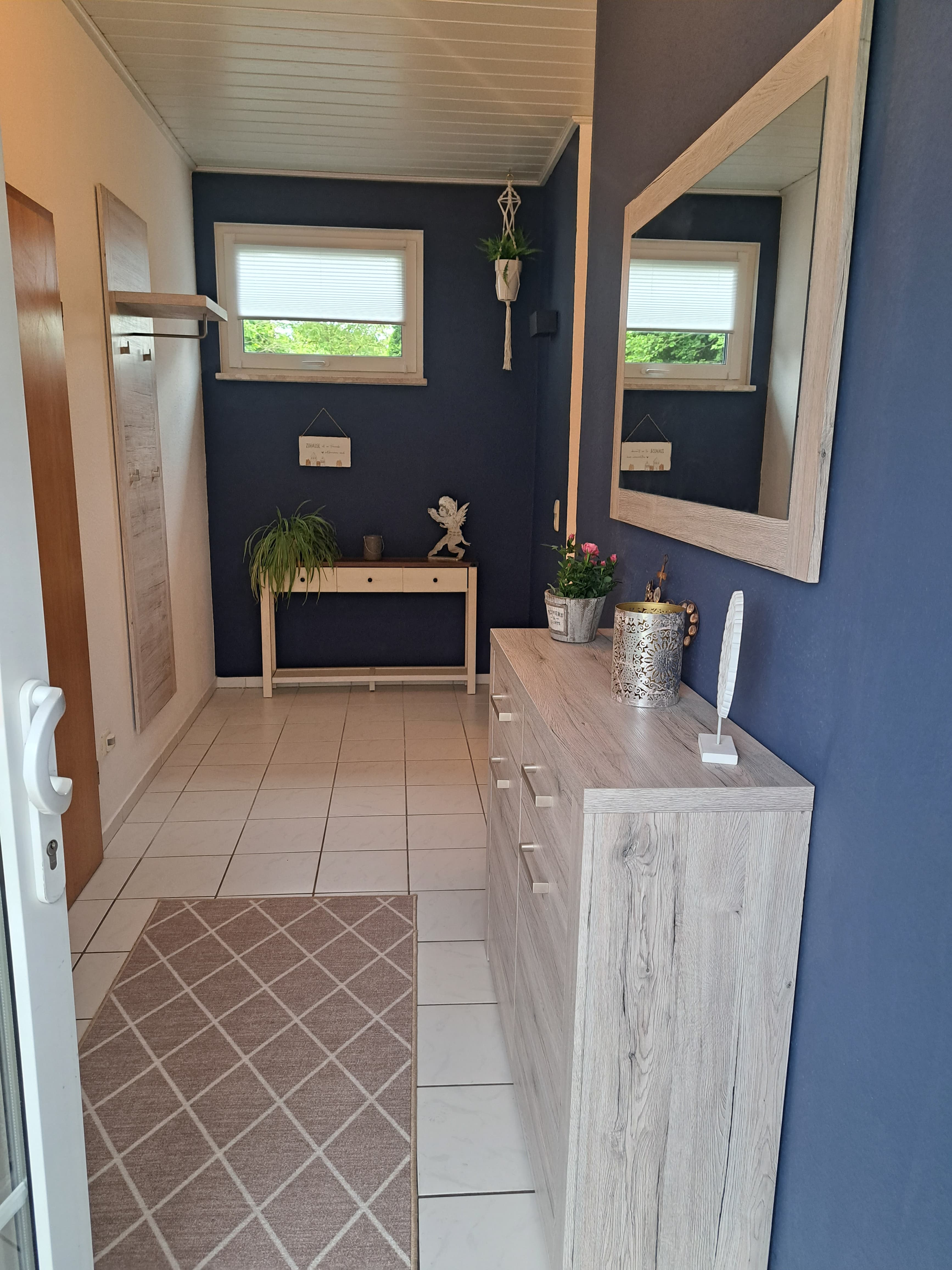 Flur in dem Ferienhaus am Heidschnuckenweg