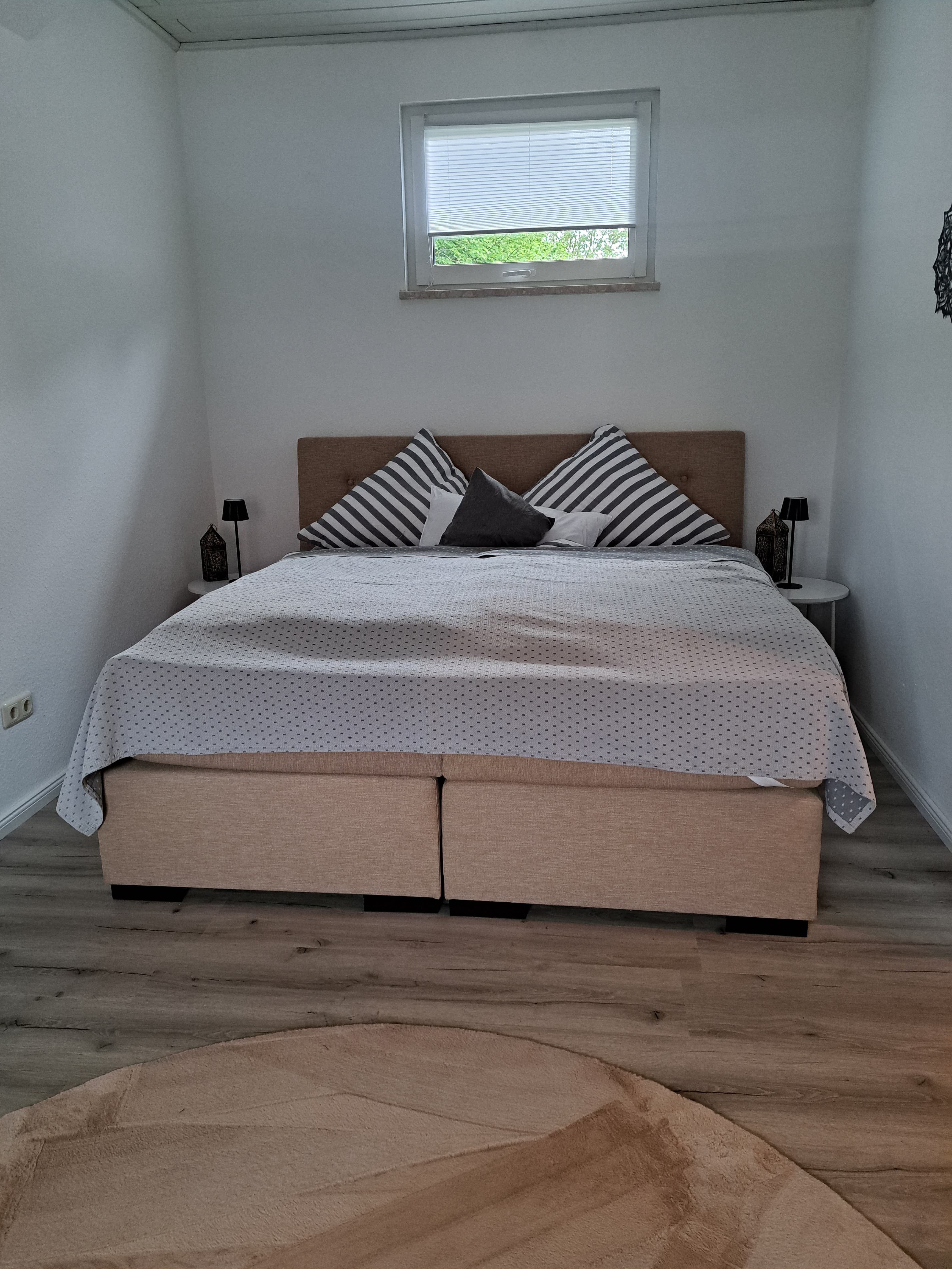 Schlafzimmer Ferienhaus am Heidschnuckenweg