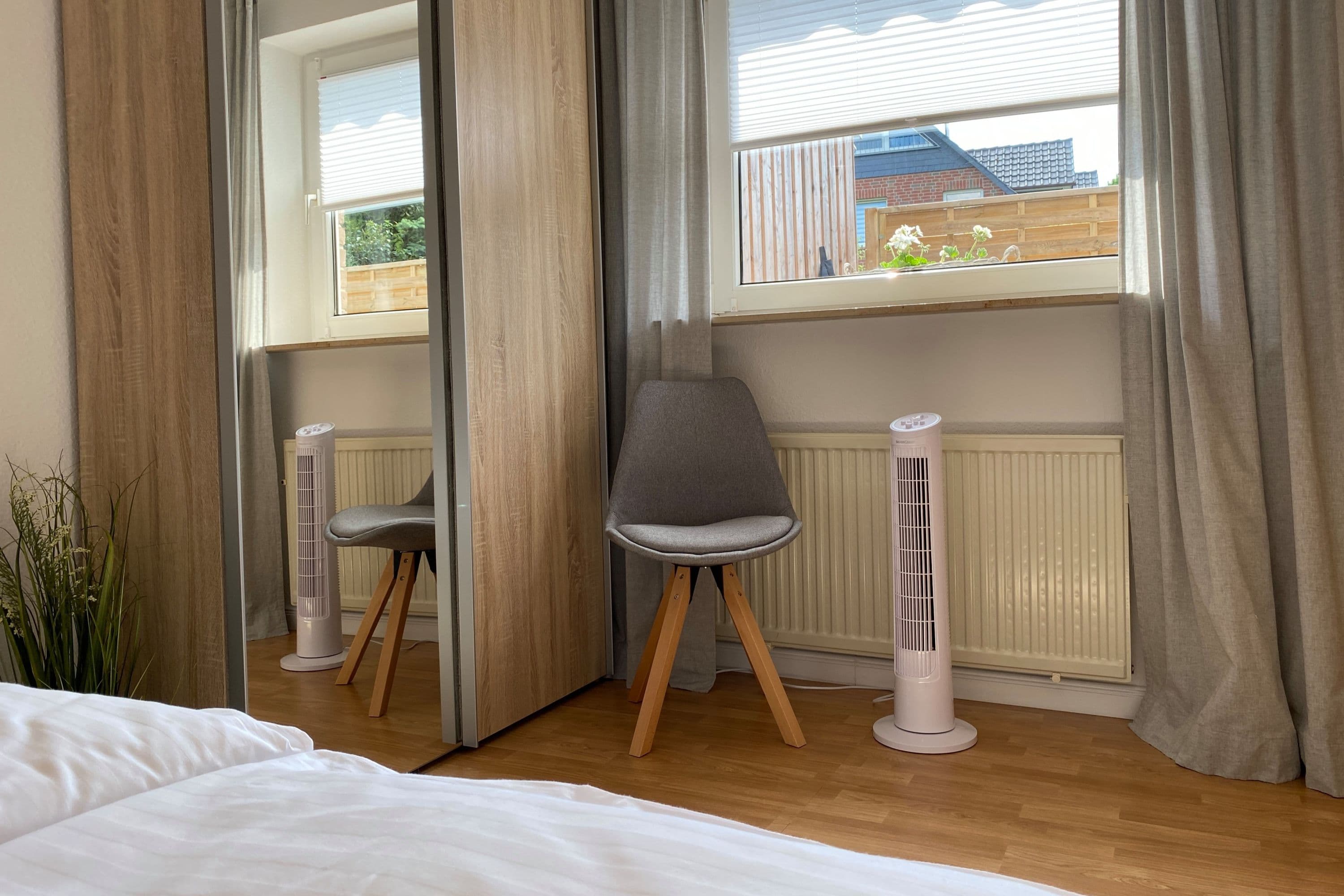 Schlafzimmer in der Ferienwohnung Weber Müden Örtze