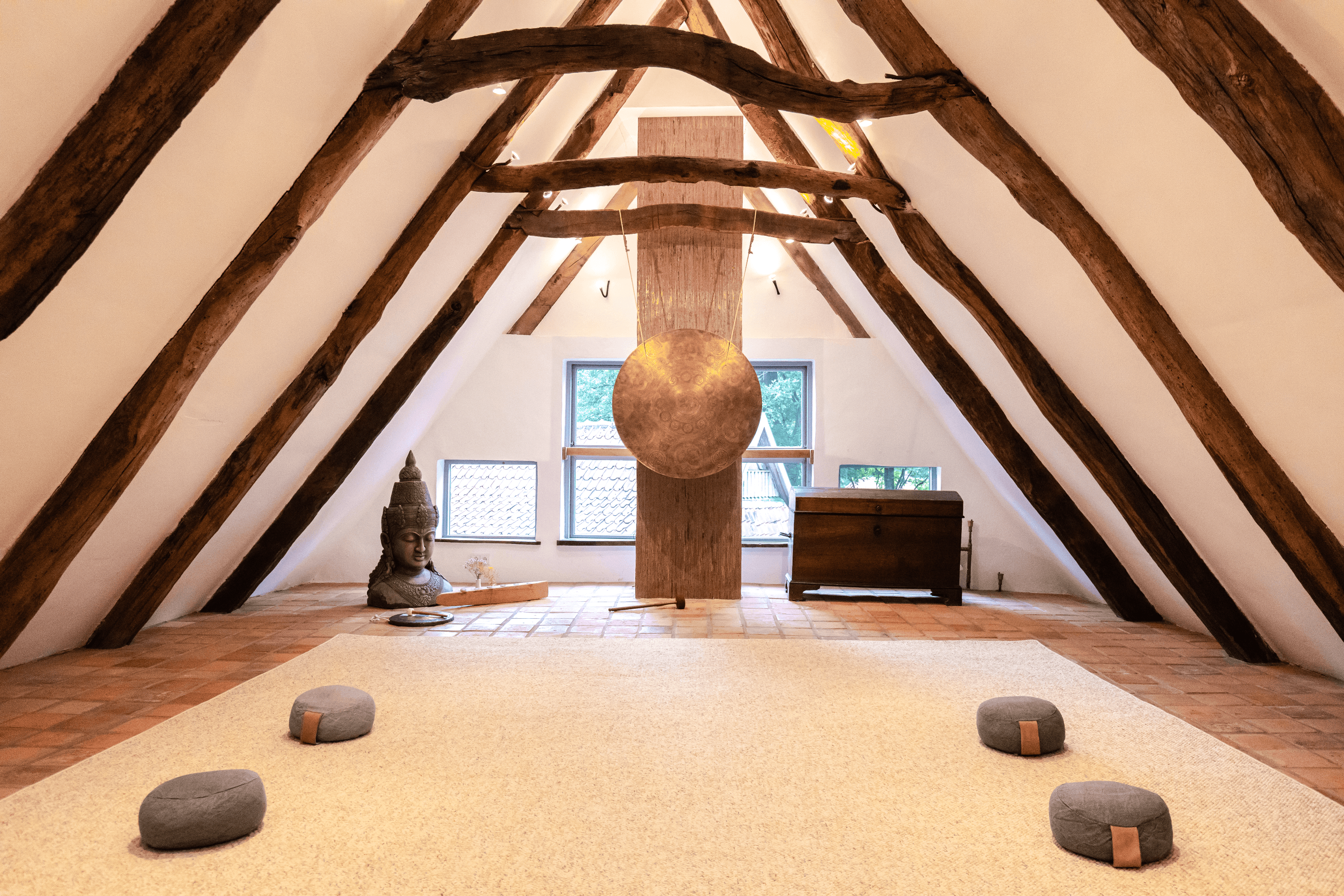 Yogaraum im Hotel WildLand Wietze