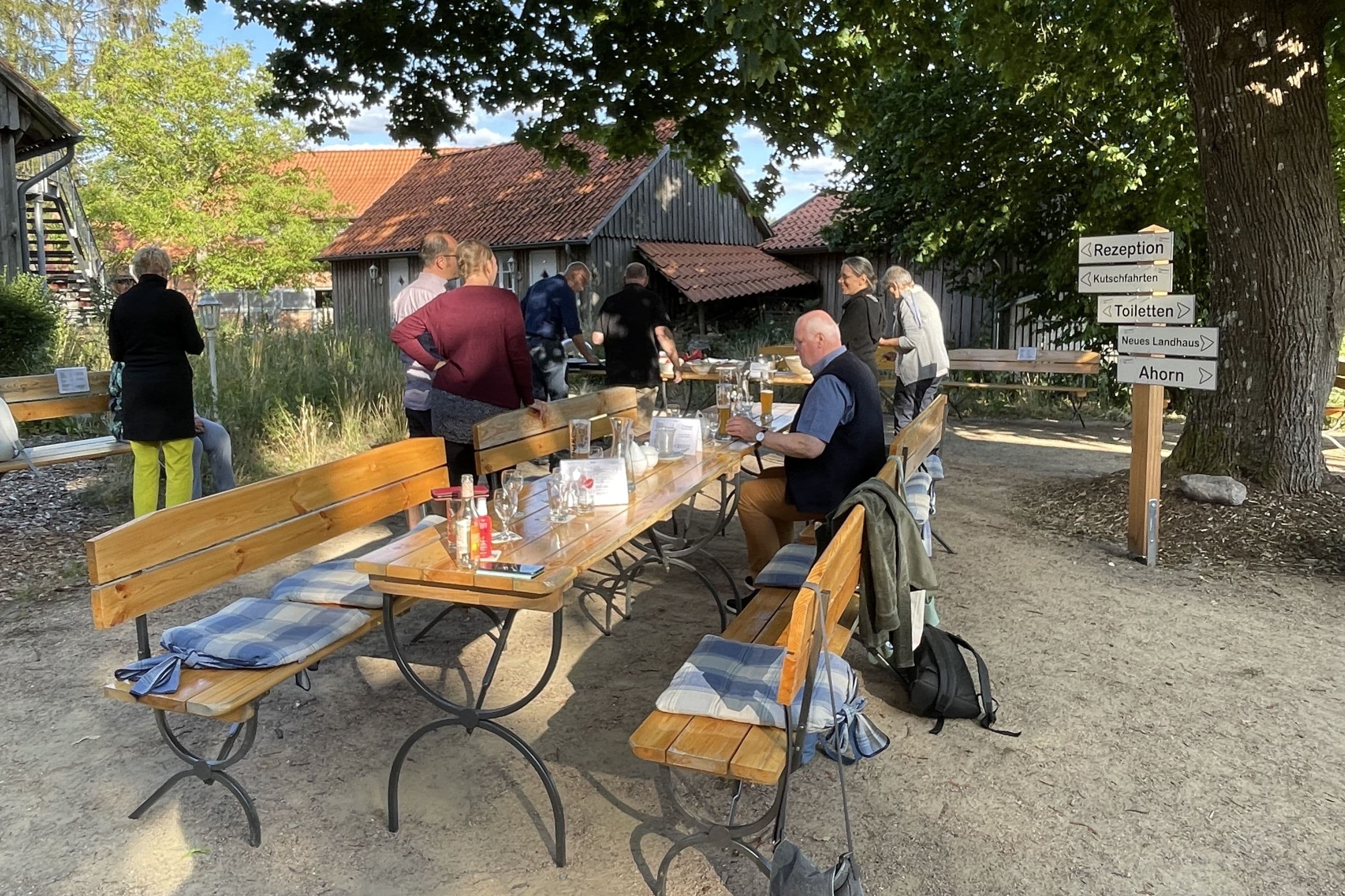 TraumzeitHof Biergarten Eschede Südheide