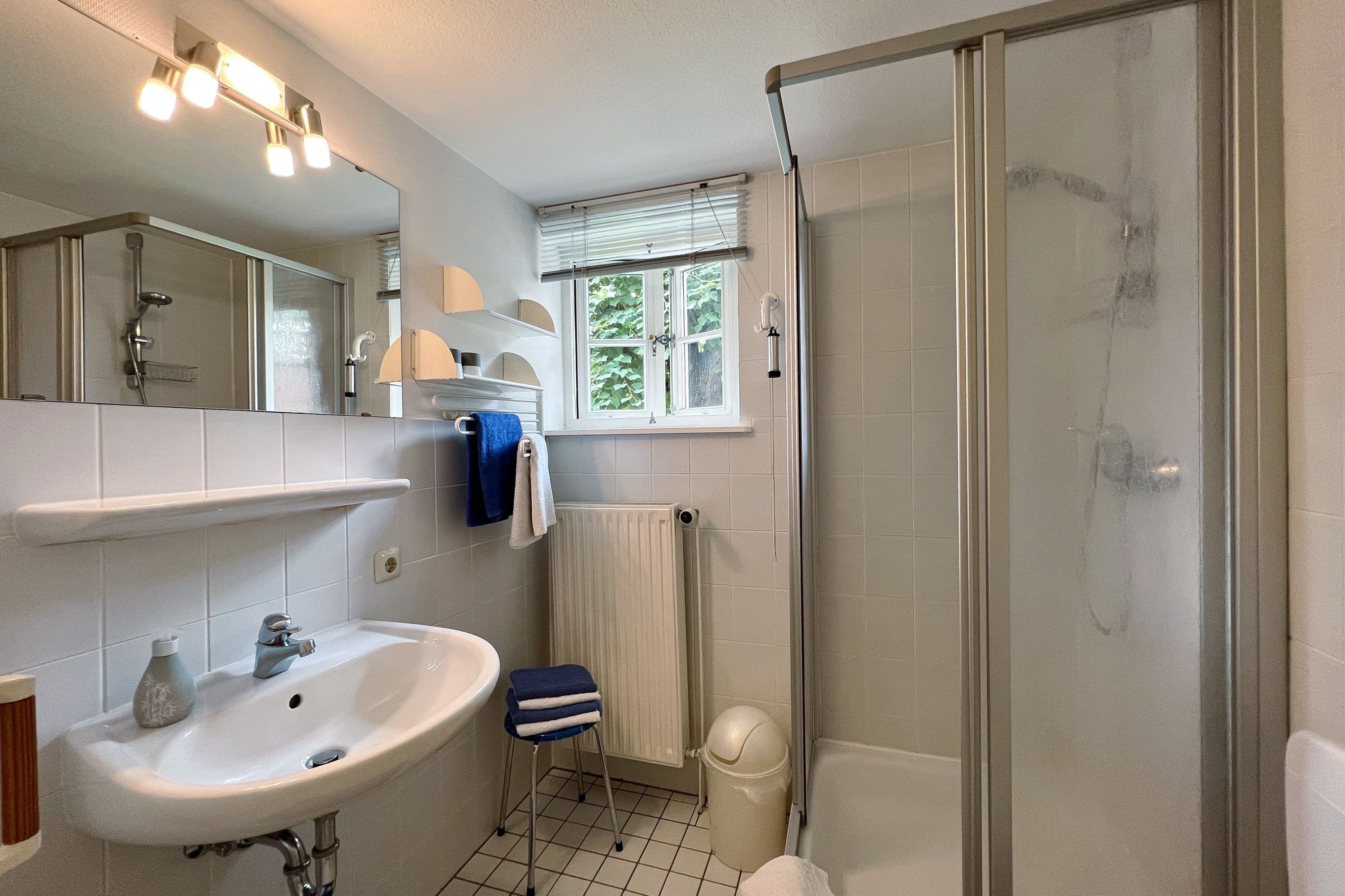 Badezimmer im Appartementhaus Beinke Wienhausen