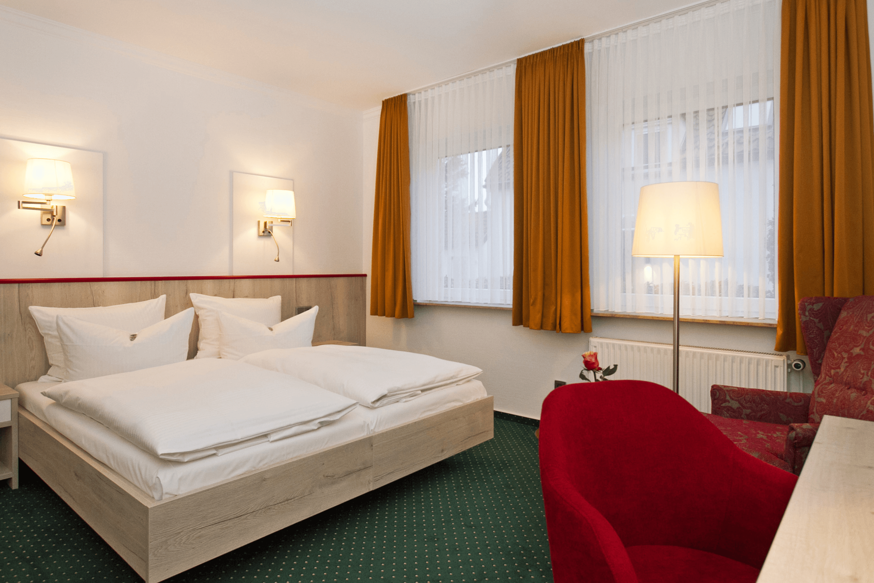 Doppelzimmer in Schapers Hotel in Celle