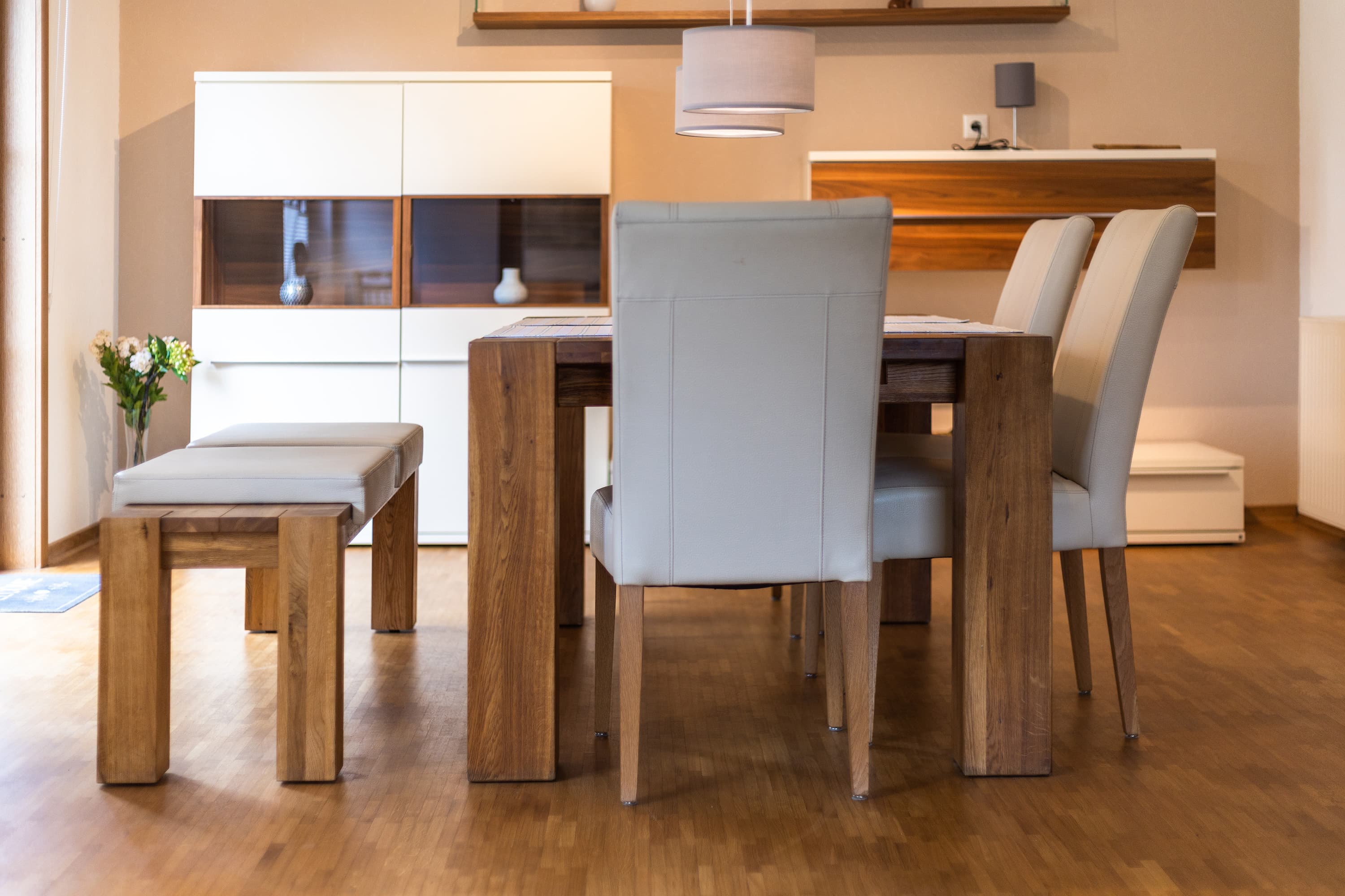 Esszimmer im Ferienhaus Eschede