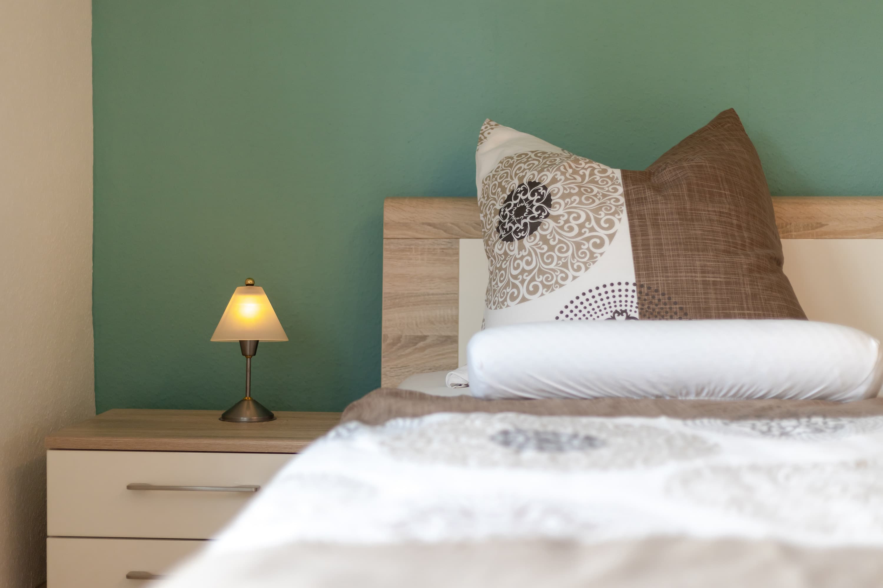 Schlafzimmer im Ferienhaus Eschede