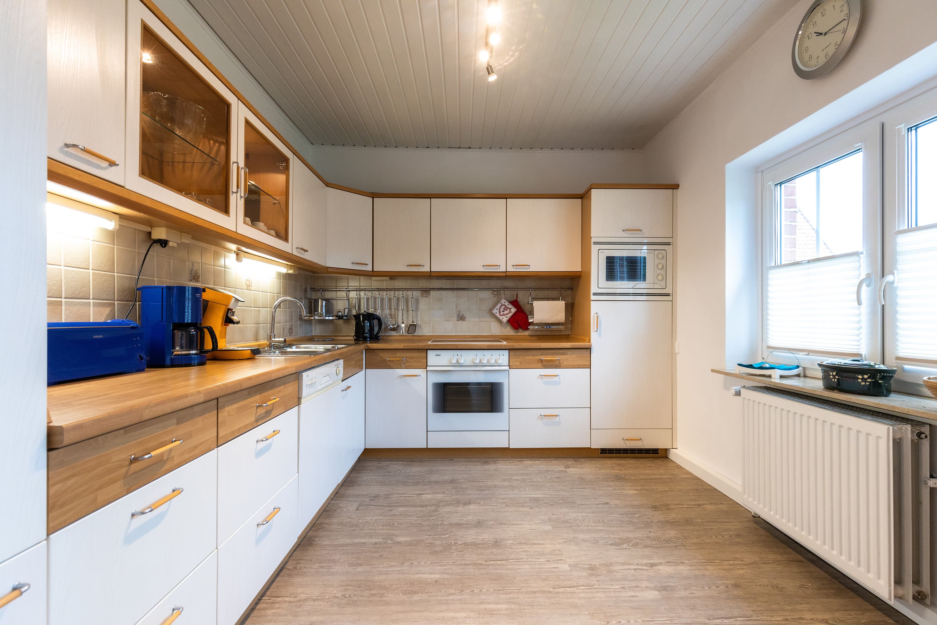 Küche im Ferienhaus Eschede