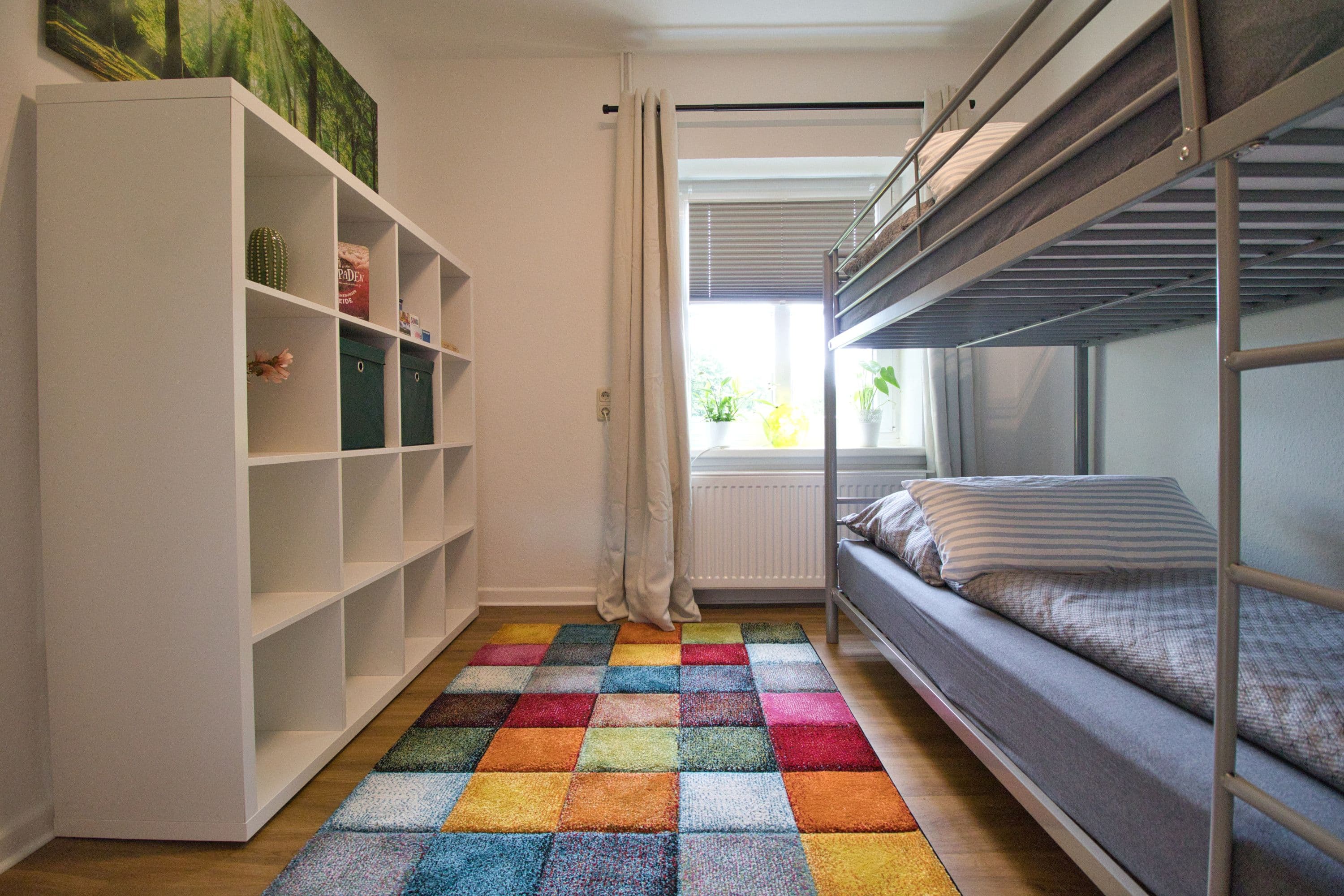 Kinderzimmer in dem Ferienhaus Haas am Heidschnuckenweg Faßberg