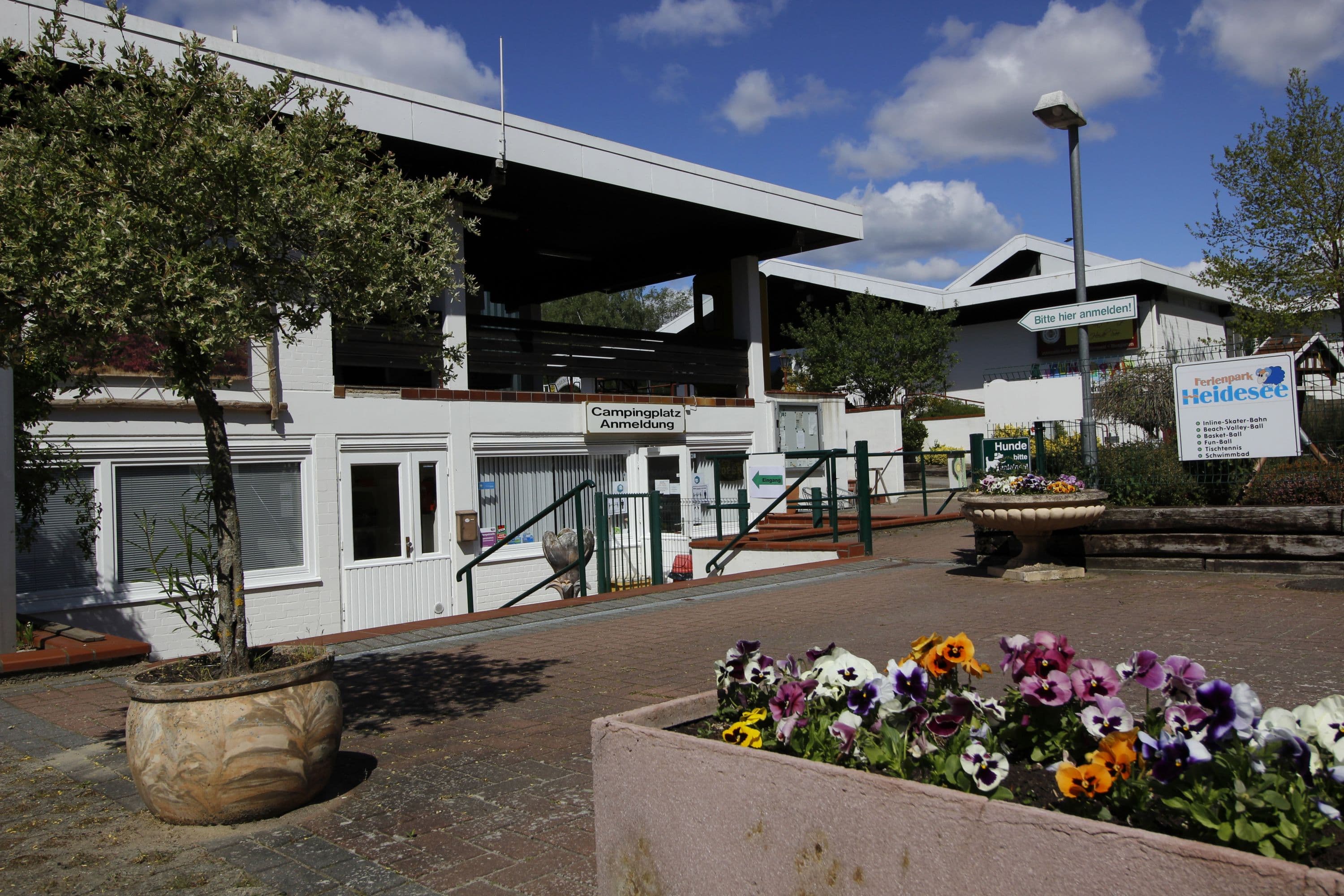 Empfang im Ferienpark Heidesee Faßberg