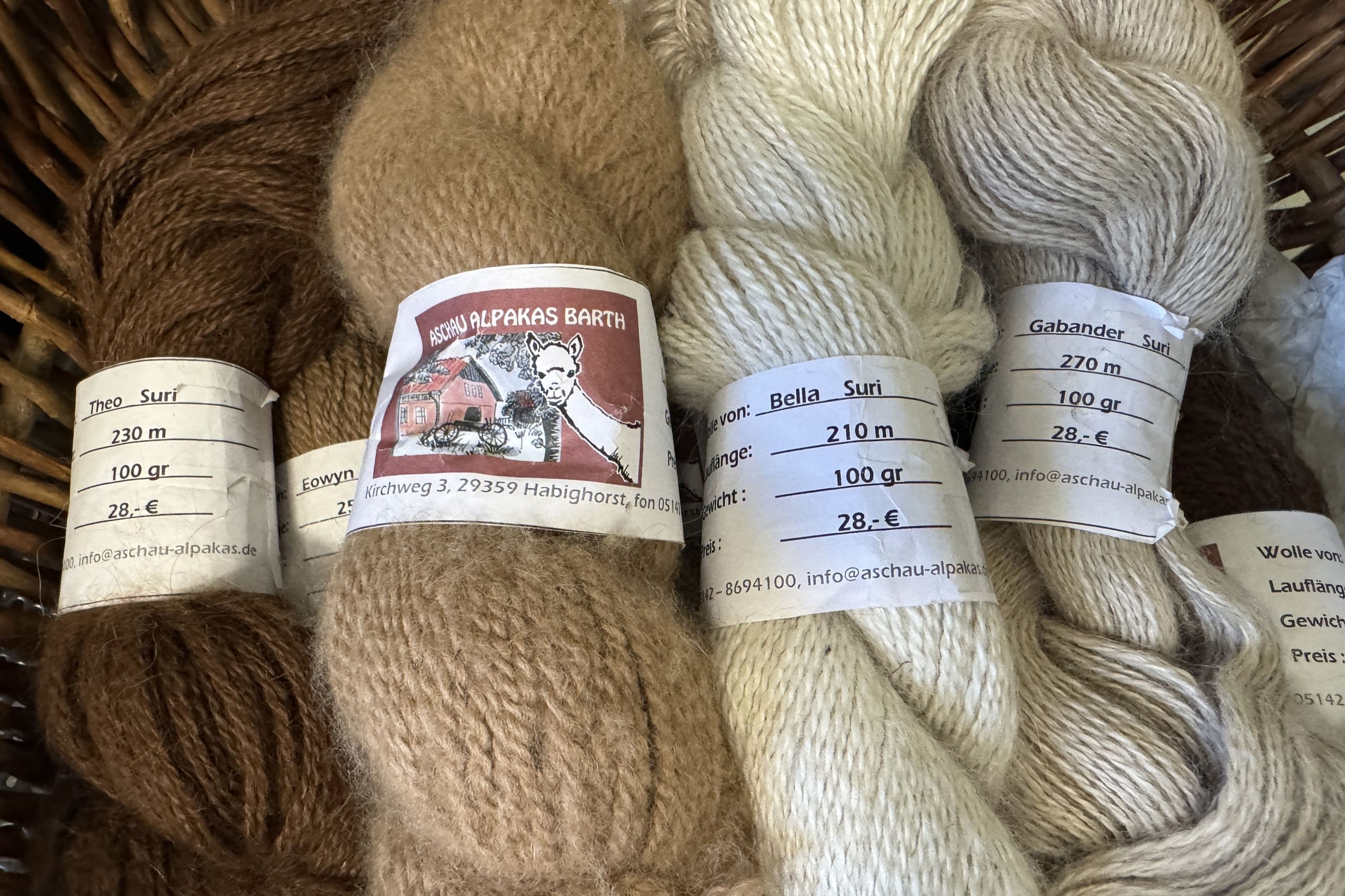 Alpaka-Hof in Habighorst bei Eschede