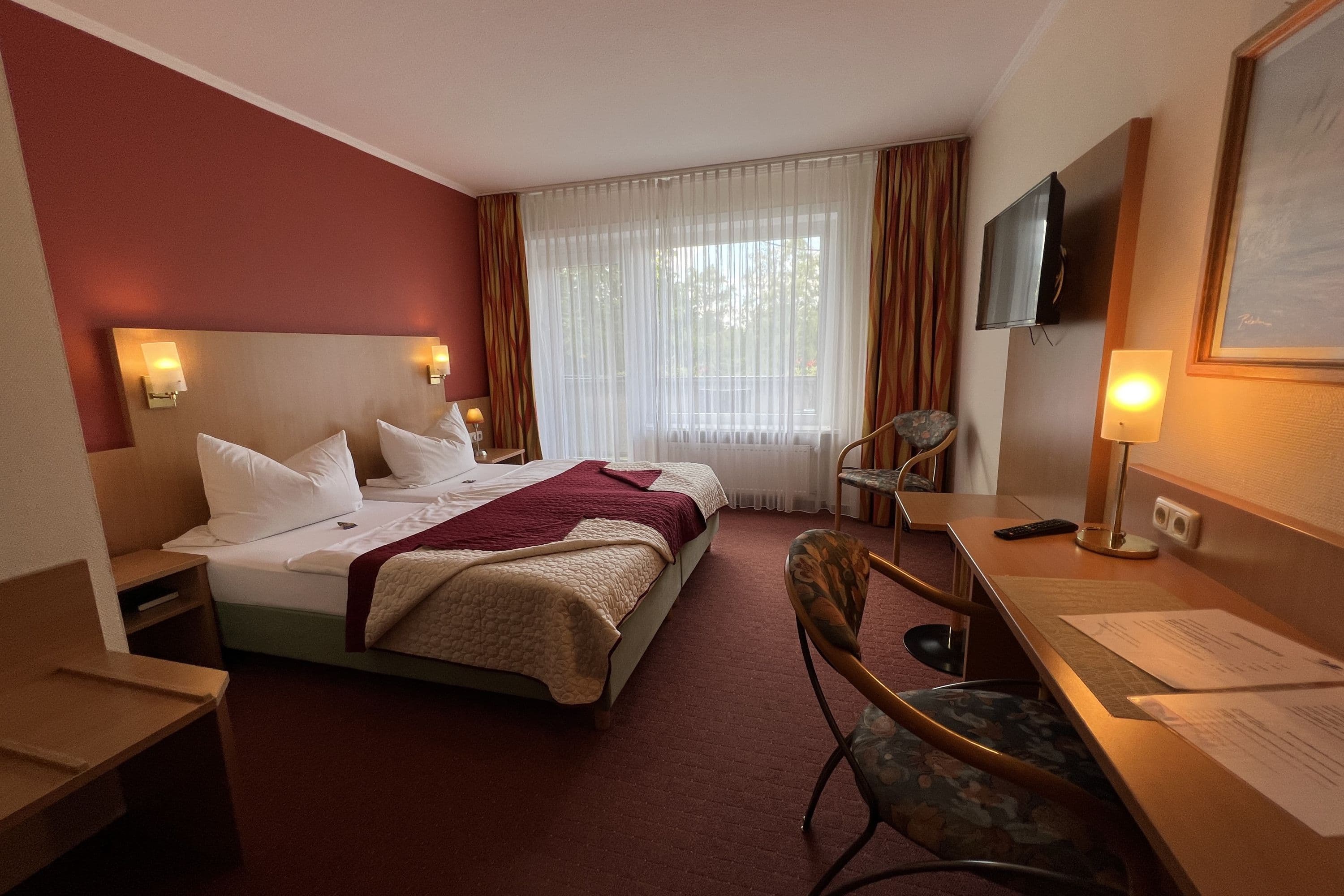 Doppelzimmer in dem Hotel Landgasthof Allerparadies Langlingen