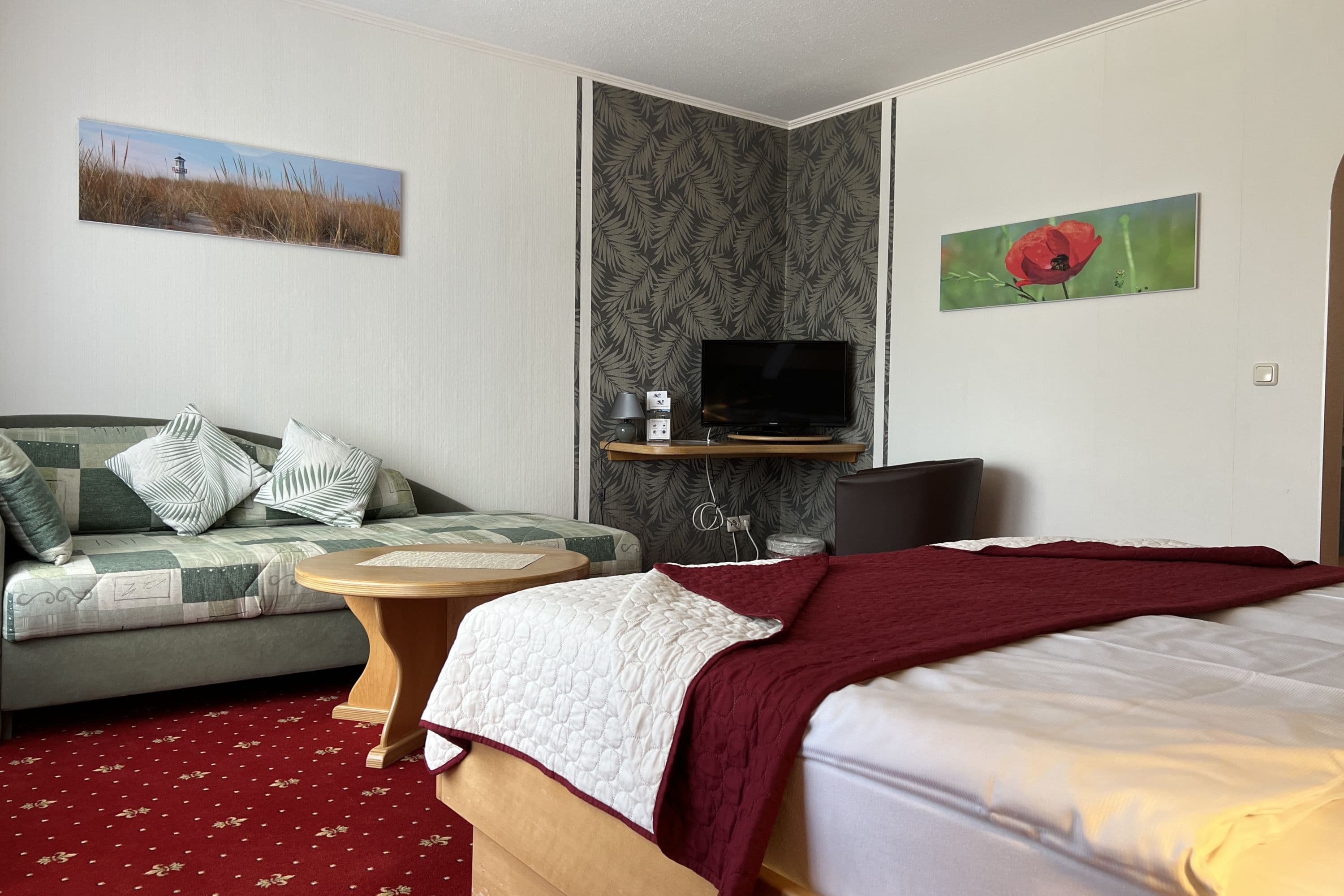 Doppelzimmer in dem Hotel Landgasthof Allerparadies Langlingen