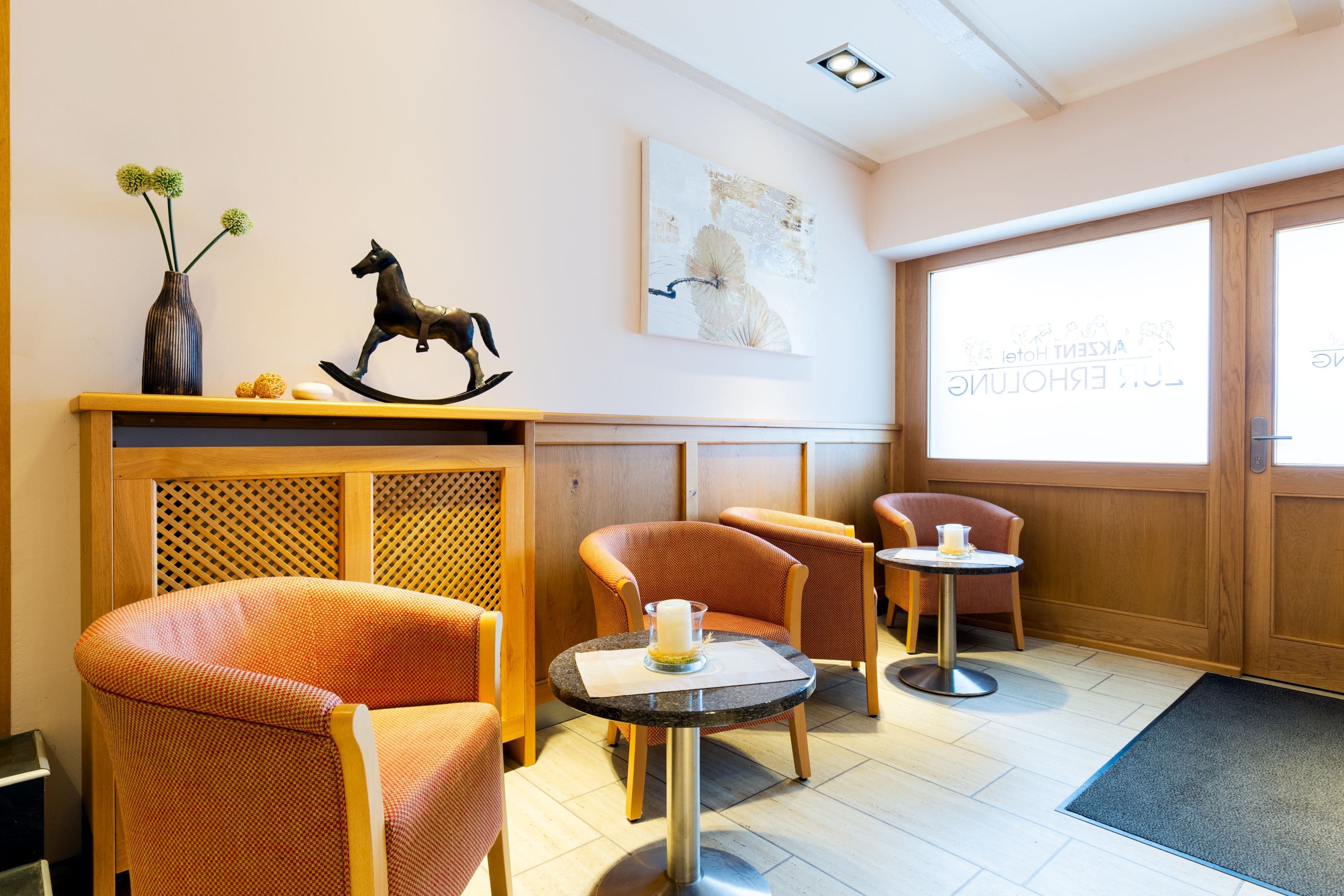 Lobby im Hotel zur Erholung in Eicklingen