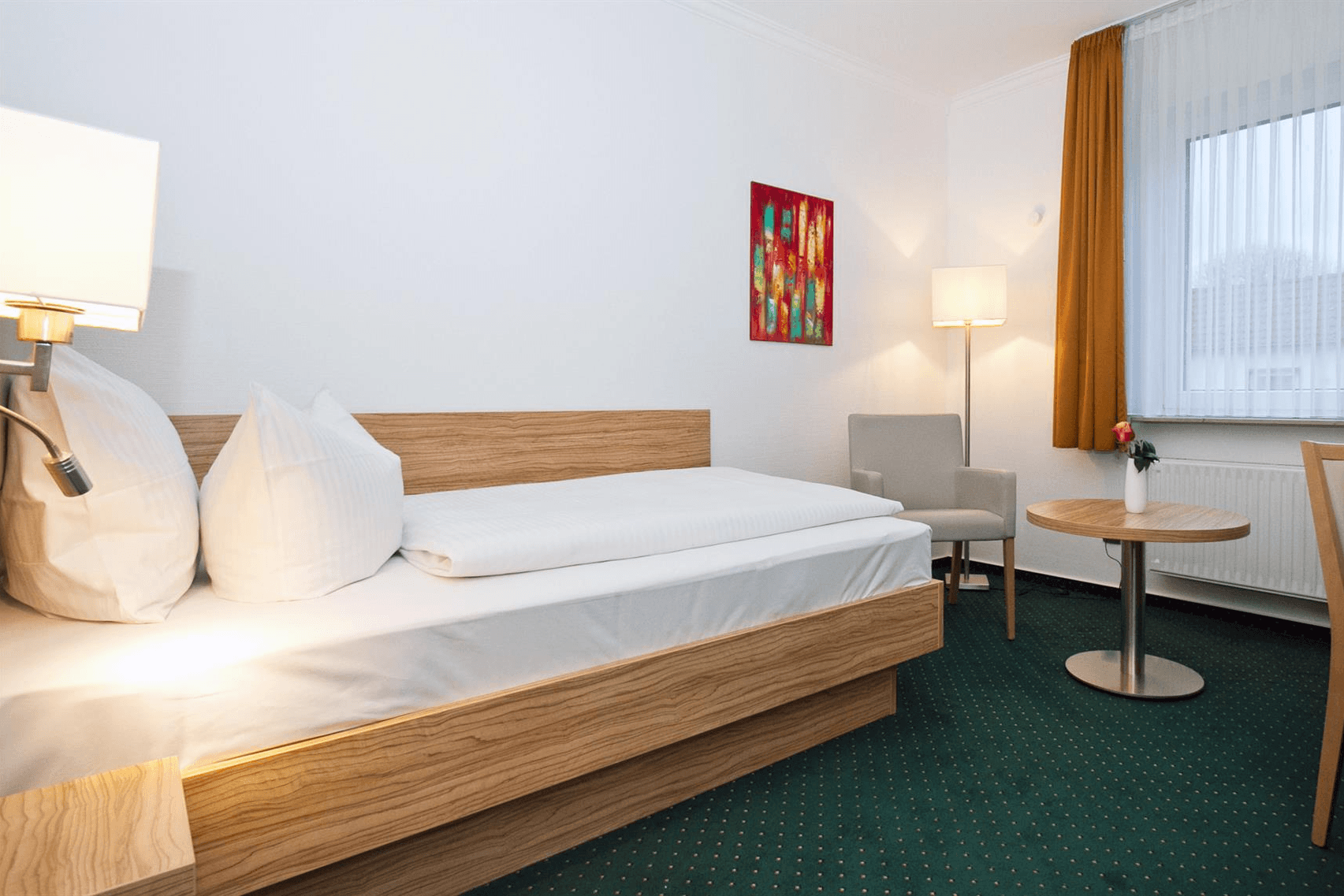 Einzelzimmer in Schapers Hotel in Celle