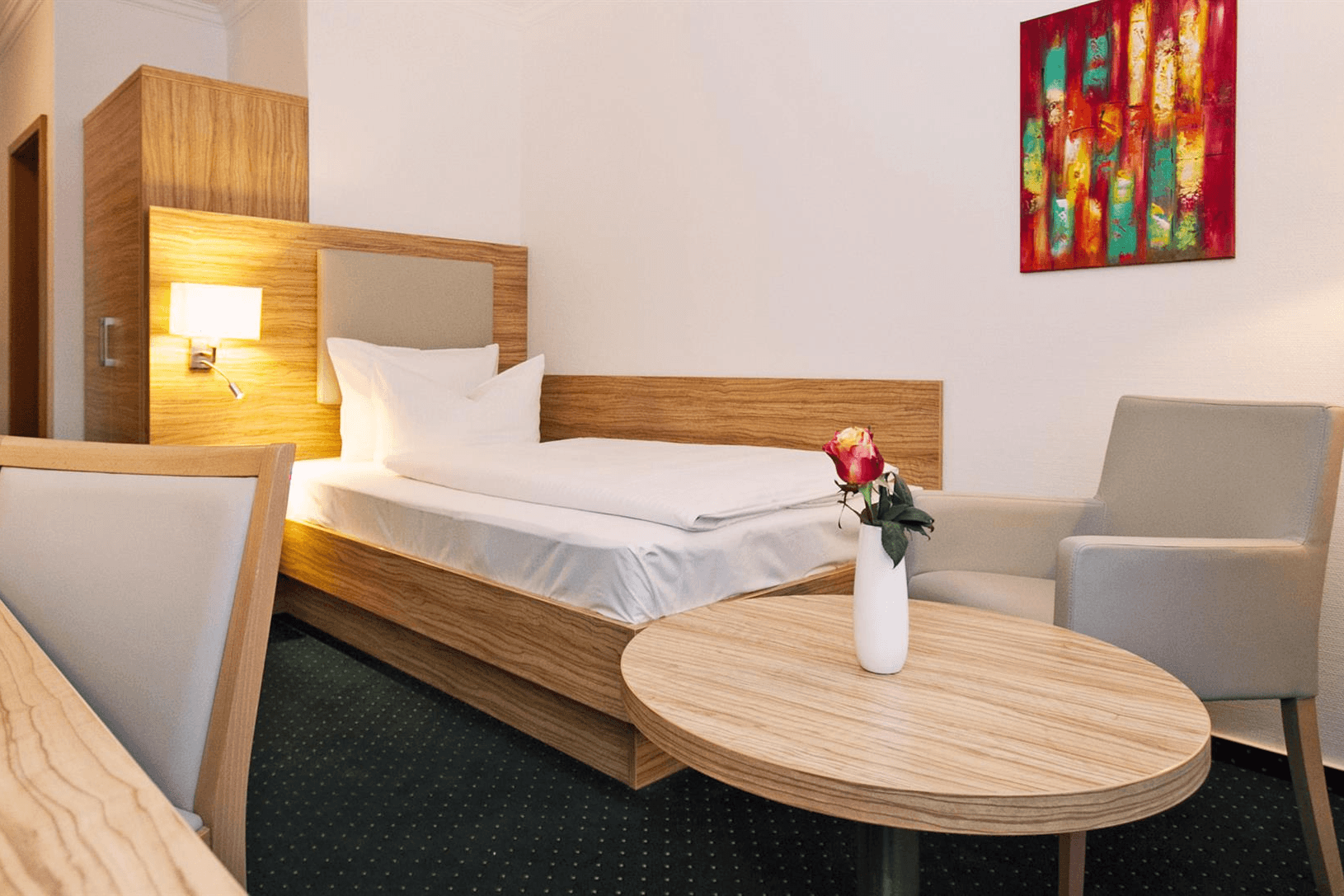 Einzelzimmer in Schapers Hotel in Celle