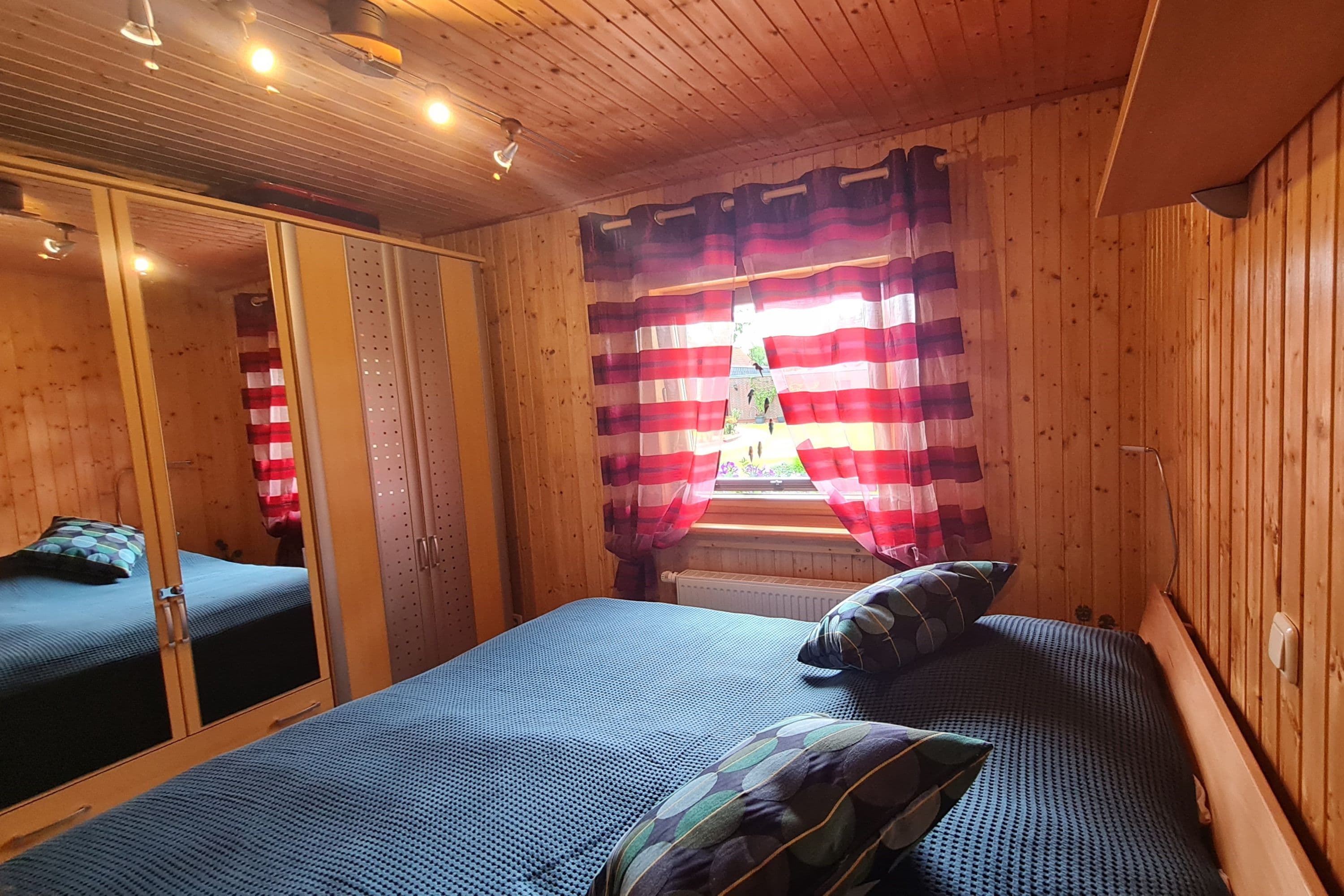 Schlafzimmer im Ferienhaus Burg in Celle