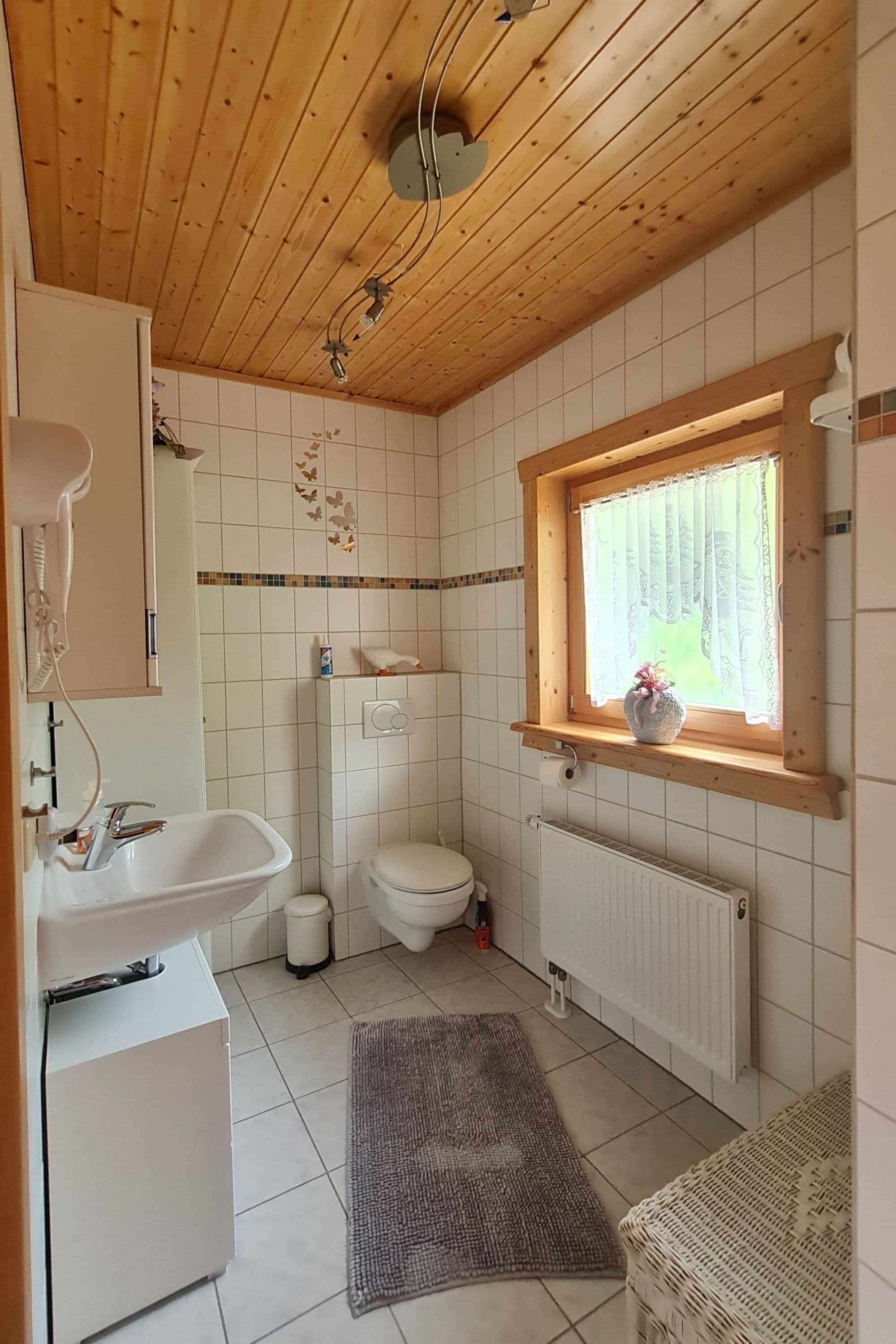 Badezimmer im Ferienhaus Burg in Celle