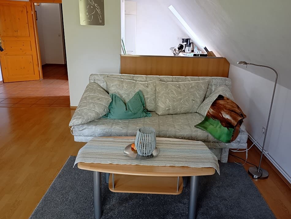 Schlafcouch der Ferienwohnung Buchenhof Haberzettl