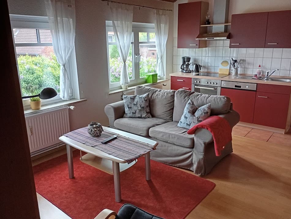 Wohnzimmer in Ferienwohnung Buchenhof Haberzettl