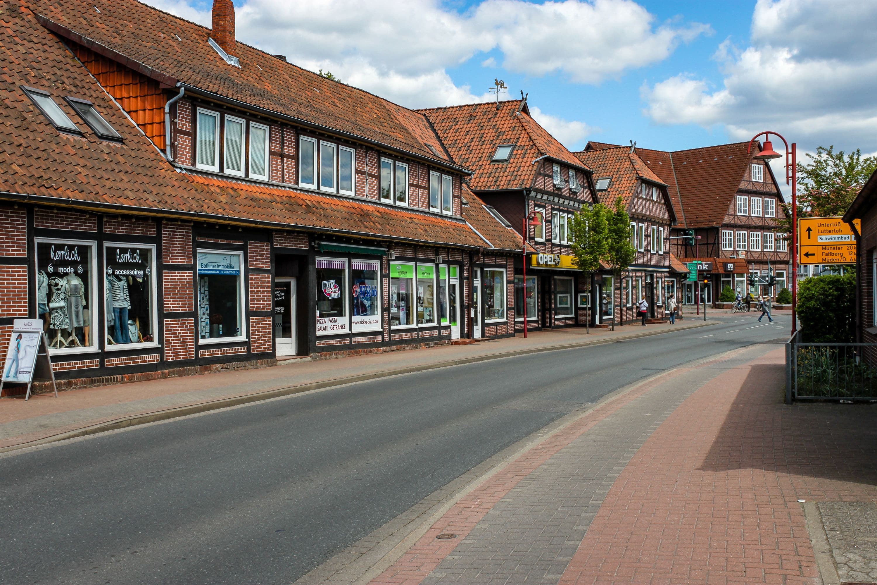 Stadtbild von Hermannsburg