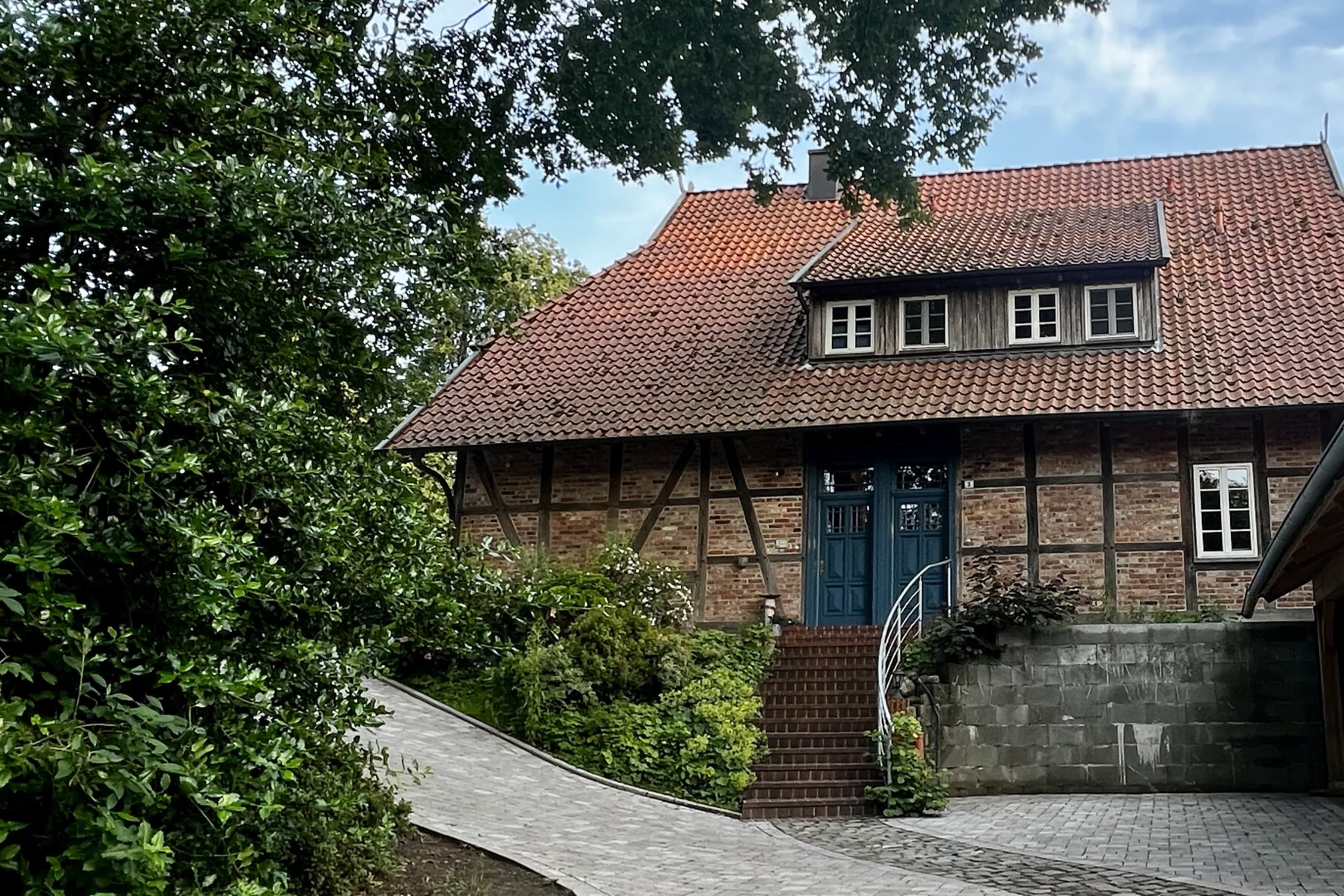 Außenansicht der Ferienwohnung Seibel in Hermannsburg