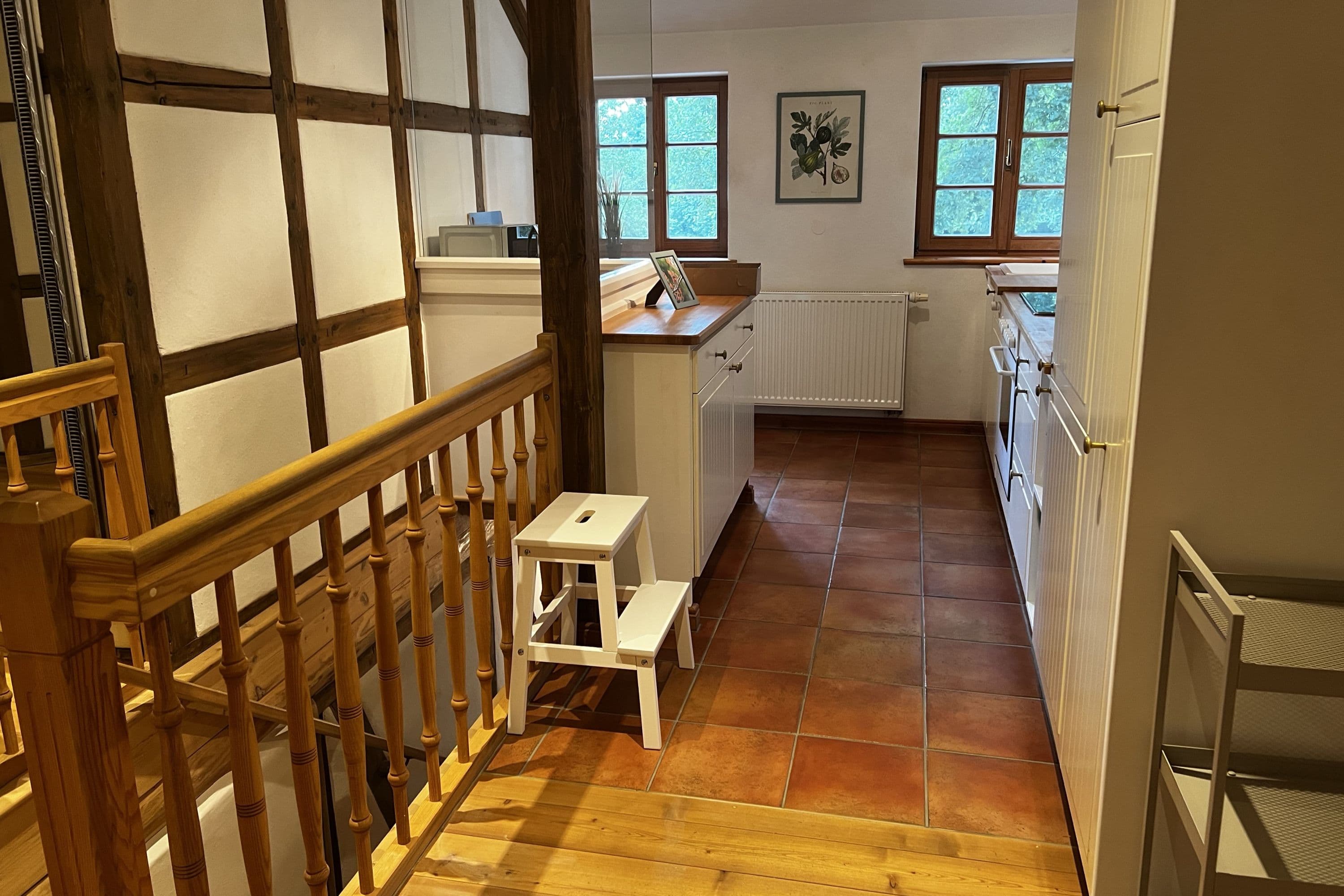 Küche in der Ferienwohnung Seibel in Hermannsburg