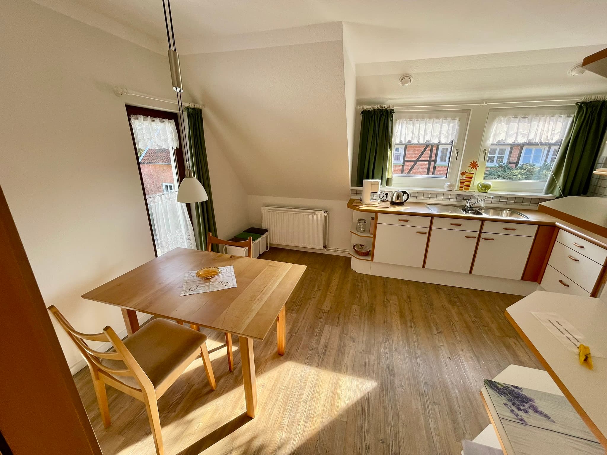 Haus Helga Küche mit Essbereich in Hermannsburg