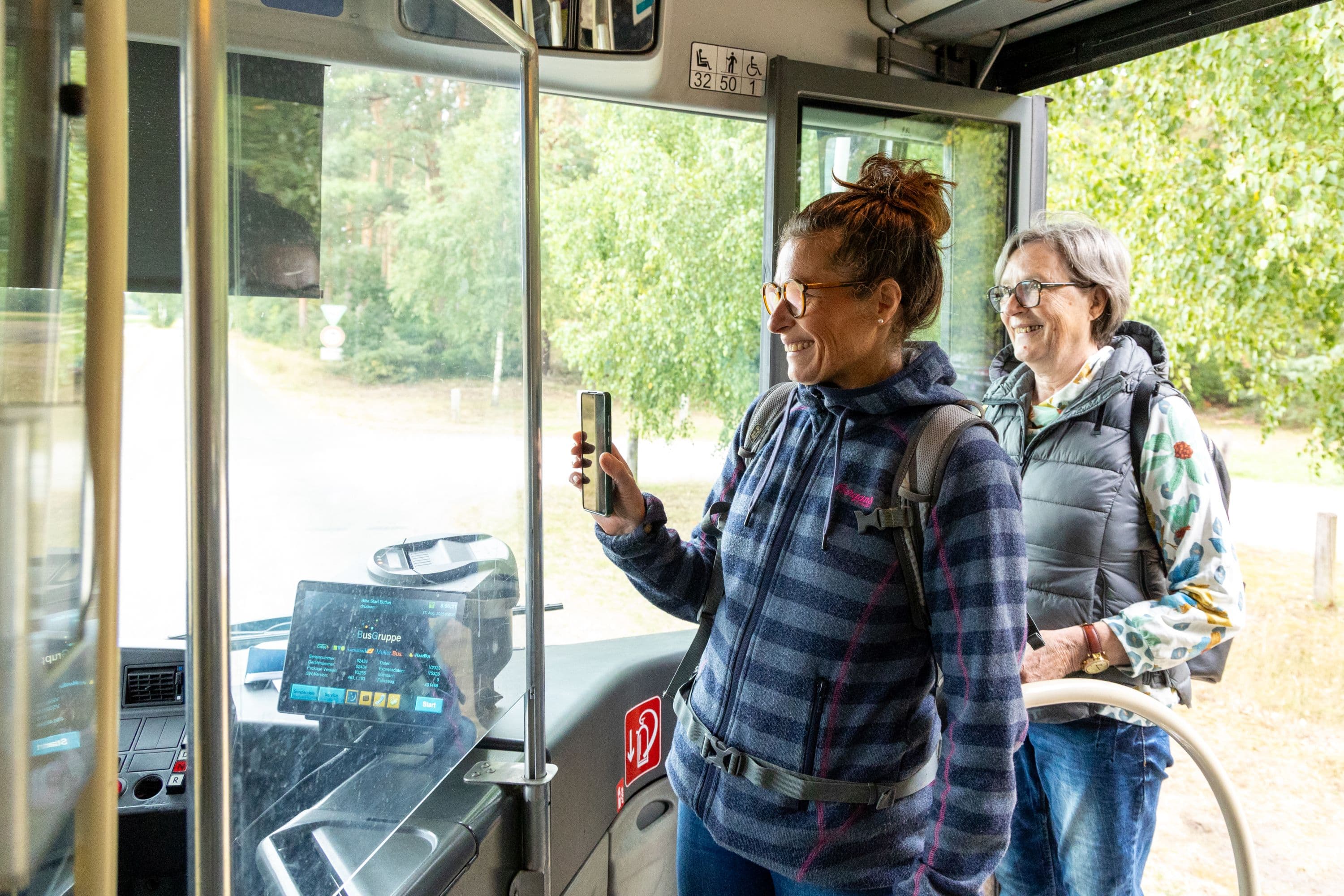 Keine Extra Kosten mit dem Deutschlandticket im Südheide-Shuttle