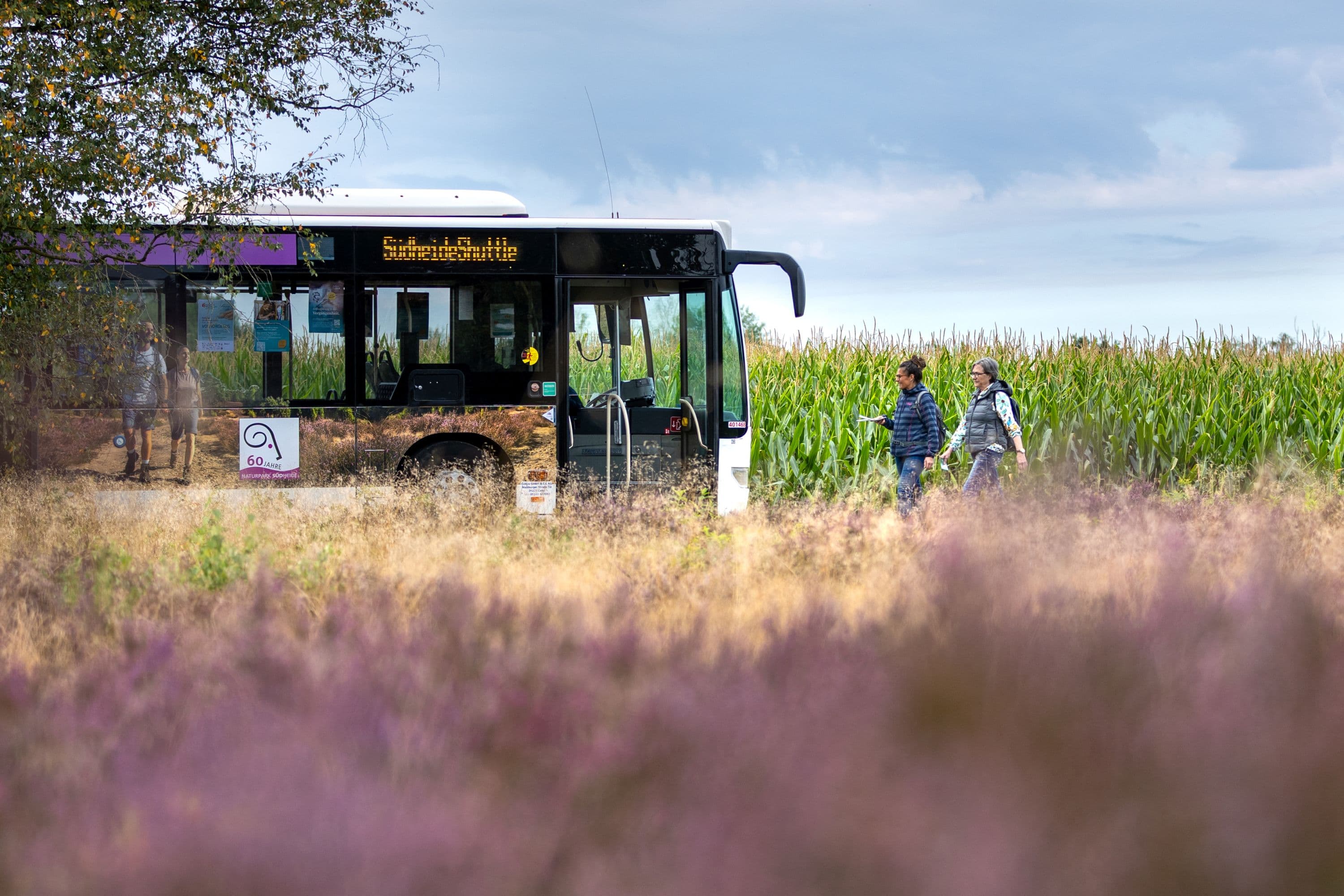 Mit dem Südheide Shuttle Bus in die Natur