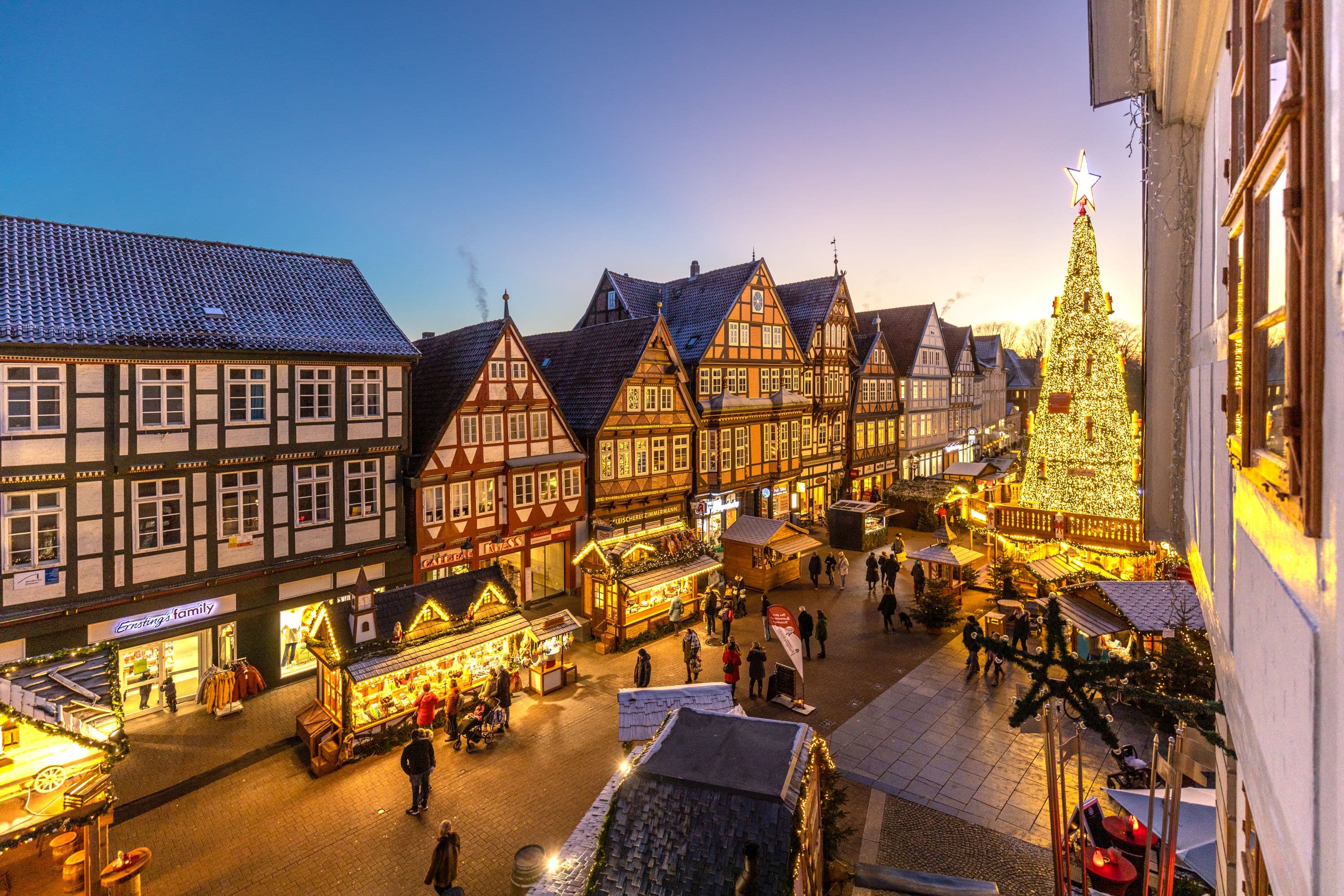 Der Weihnachtsmarkt in Celle