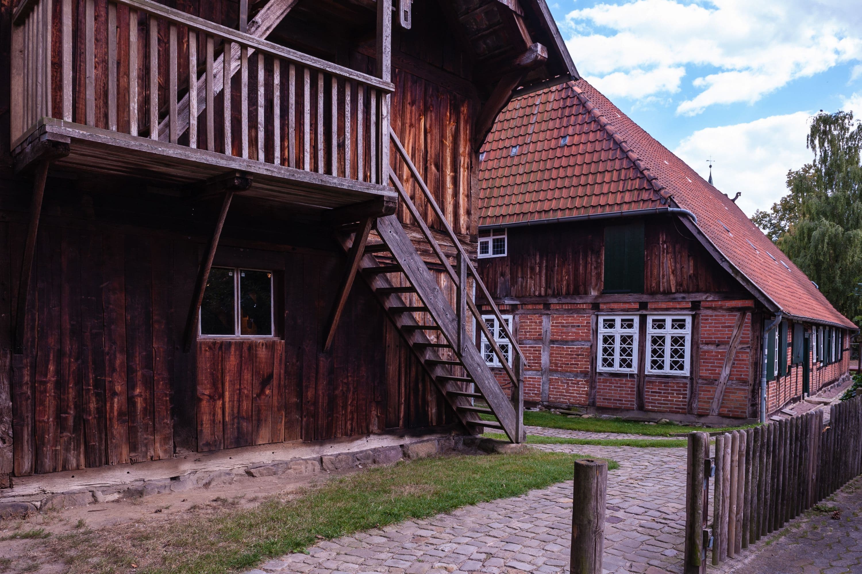 Speicher auf dem Museumgelände Römstedthaus in Bergen