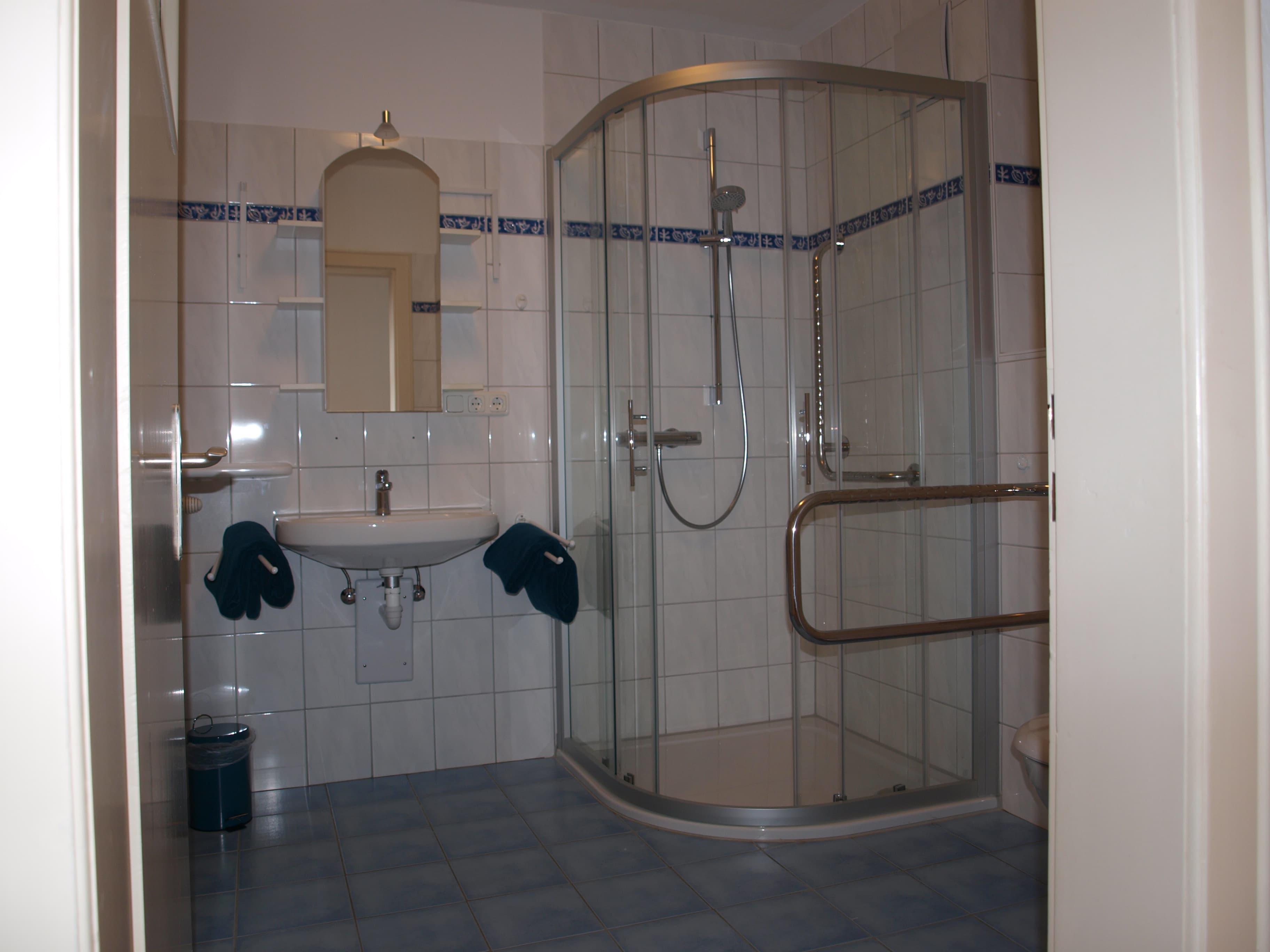 Badezimmer Ferienwohnung HarmsHeide in Hermannsburg