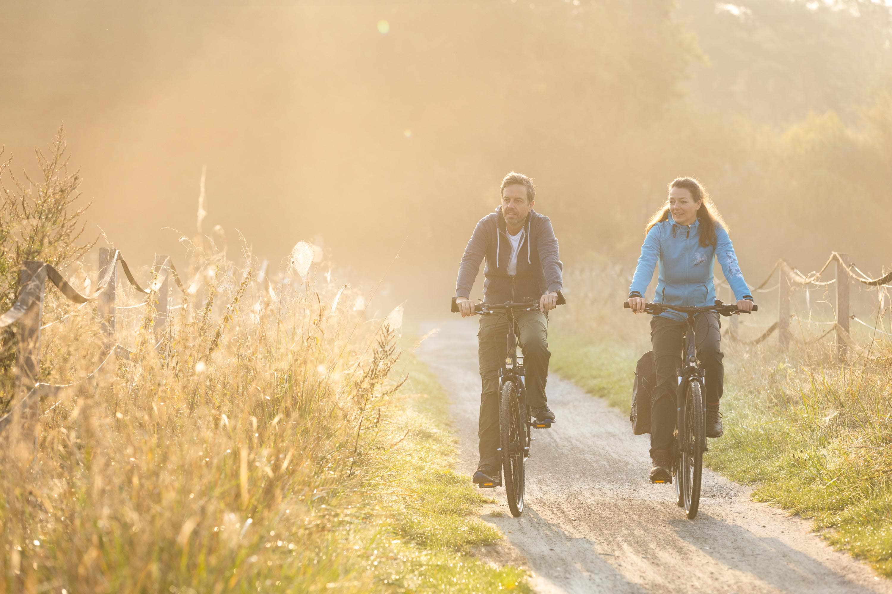 Fahrradfahren in der Lüneburger Heide Wochenendausflug Aller