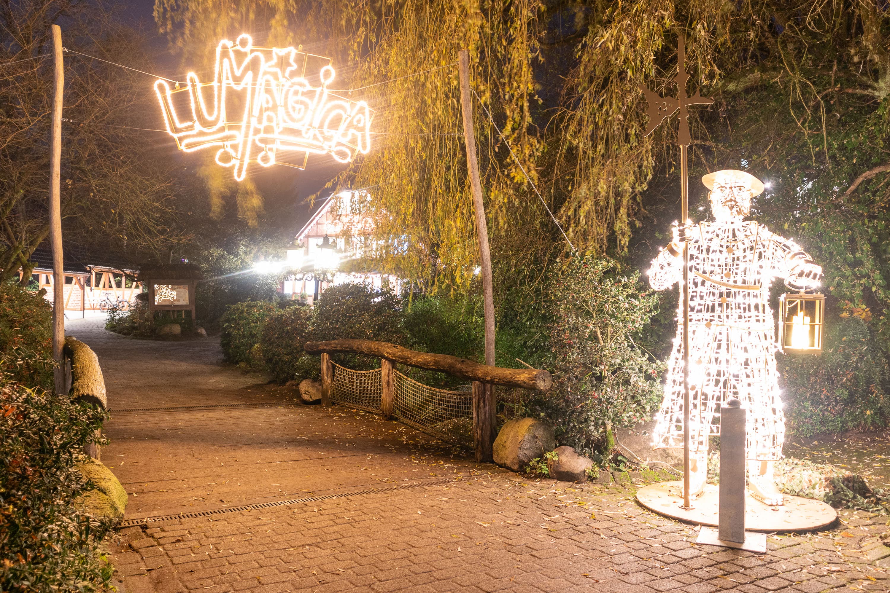 Kinder lieben es. die lumagica im wildpark